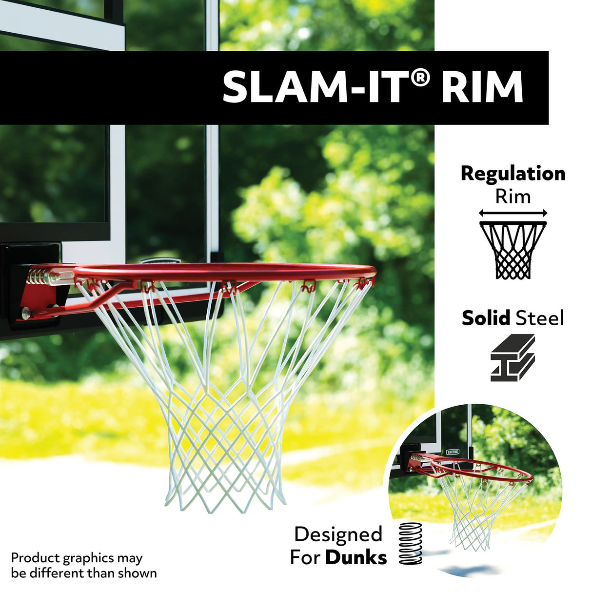 Lifetime Speed Shift 48 inch Basketball System