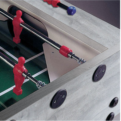 |Garlando G-500 Grey Oak Football Table - Zoomed|