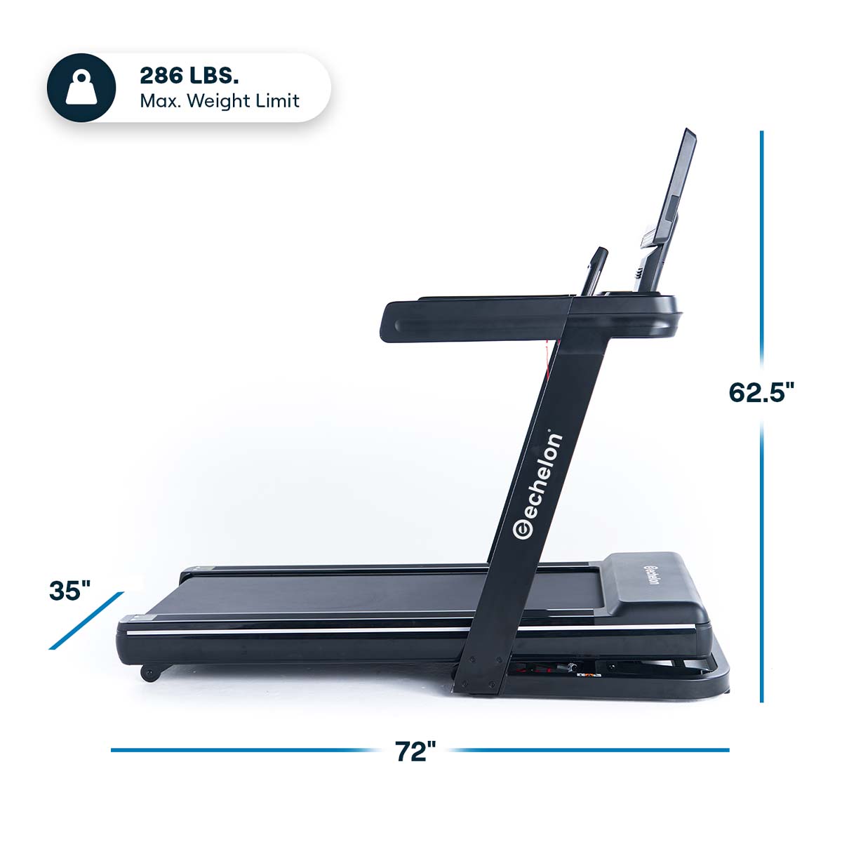 Echelon Stride 50 RCX-22 Folding Treadmill