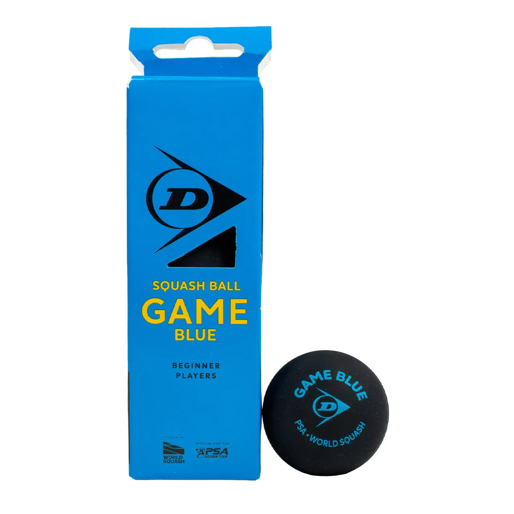 Dunlop Game Blue 4X3 Squash Balls