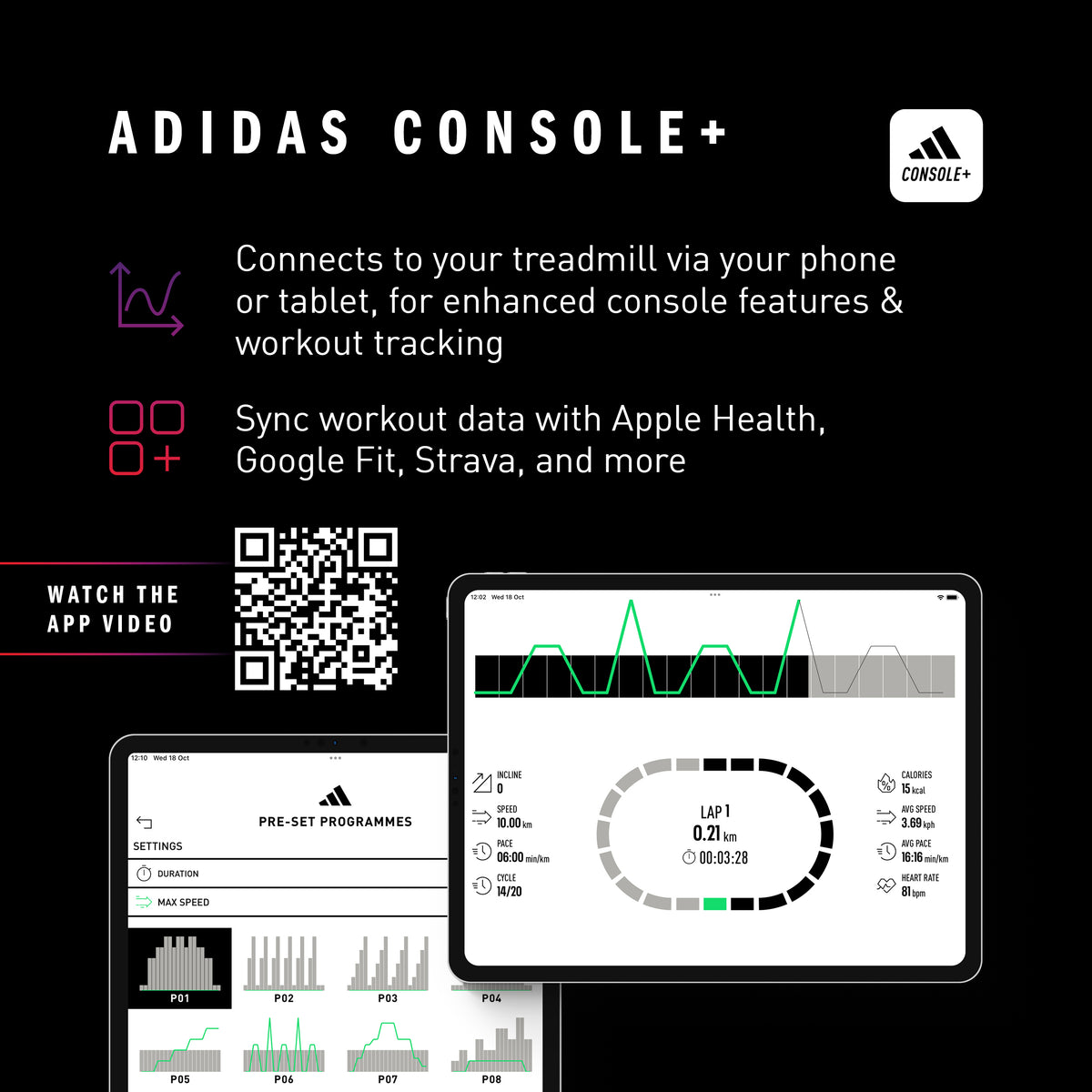 adidas T-800 High Incline Treadmill