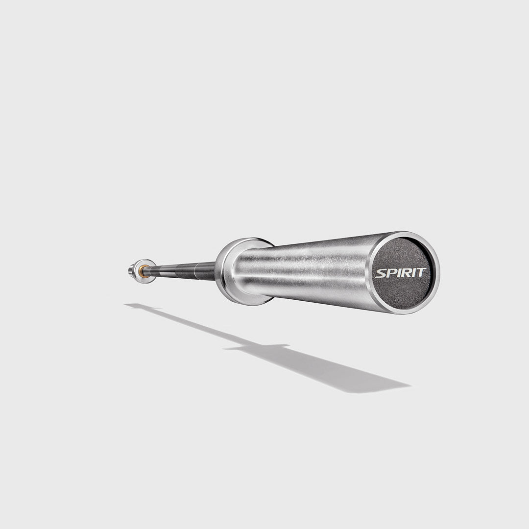 |Spirit Fitness Olympic 6ft Bar Angled3|