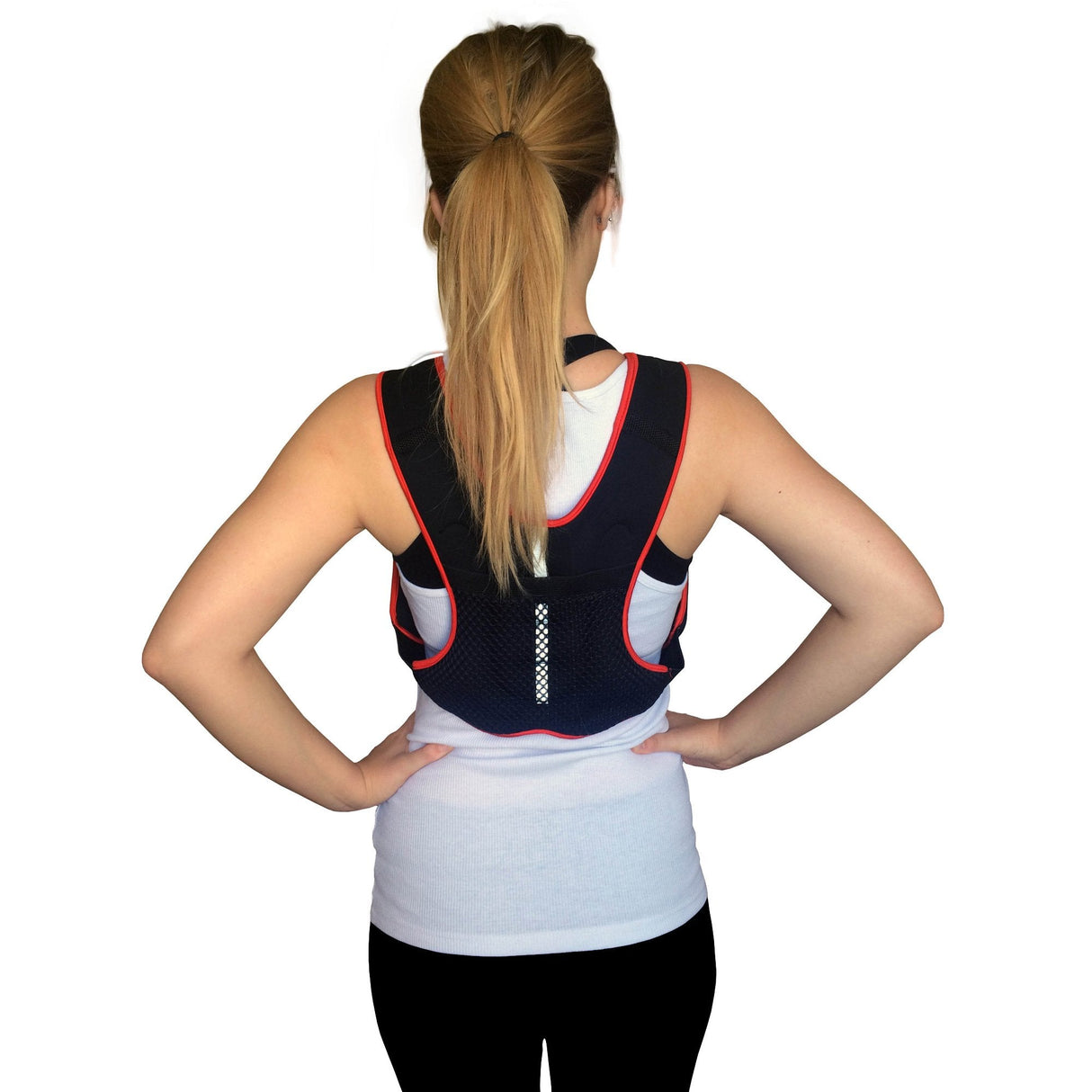 |Viavito 2.5kg Weighted Vest-Back-View|