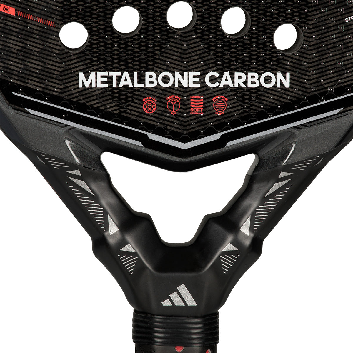 adidas METALBONE CARBON Padel Racket Detail Zoomed