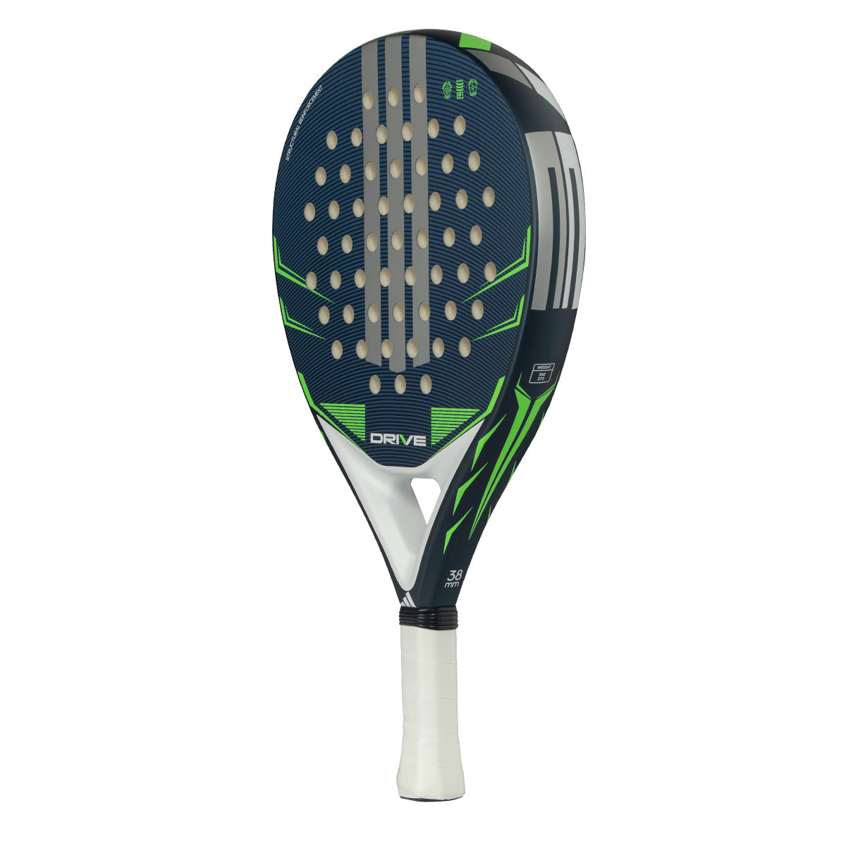 Adidas Drive Blue 2026 Padel Racket Angled2