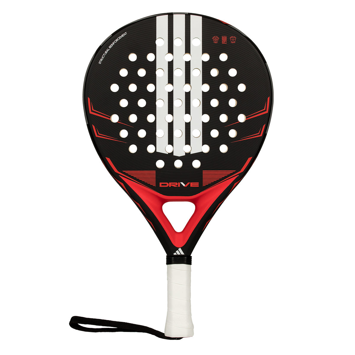 Adidas Drive Black 2026 Padel Racket Front