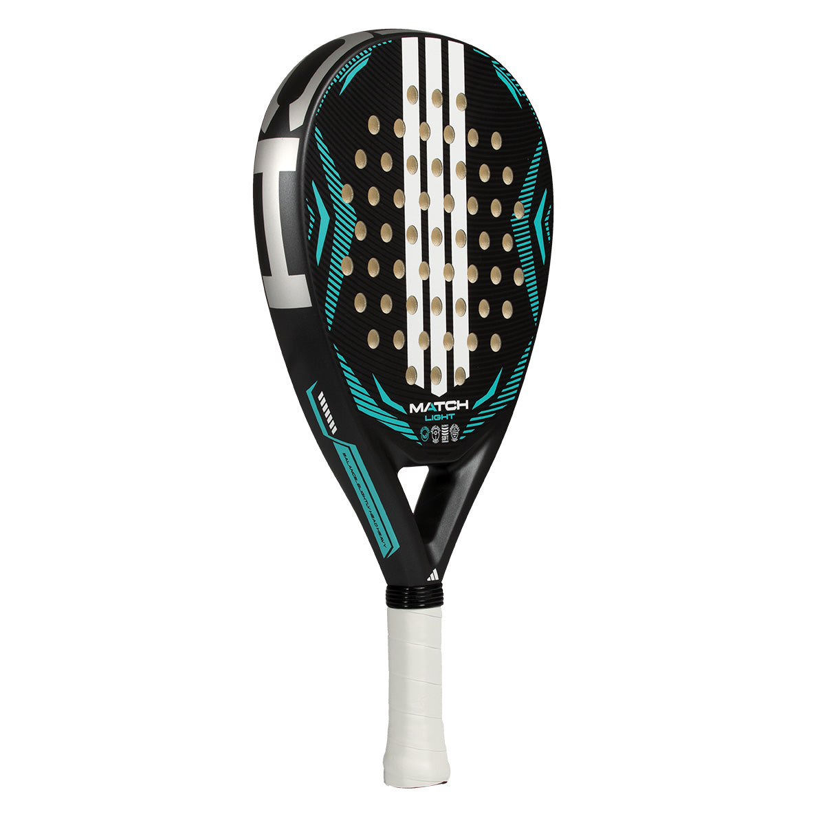 Adidas Match Light 2026 Padel Racket Angled2