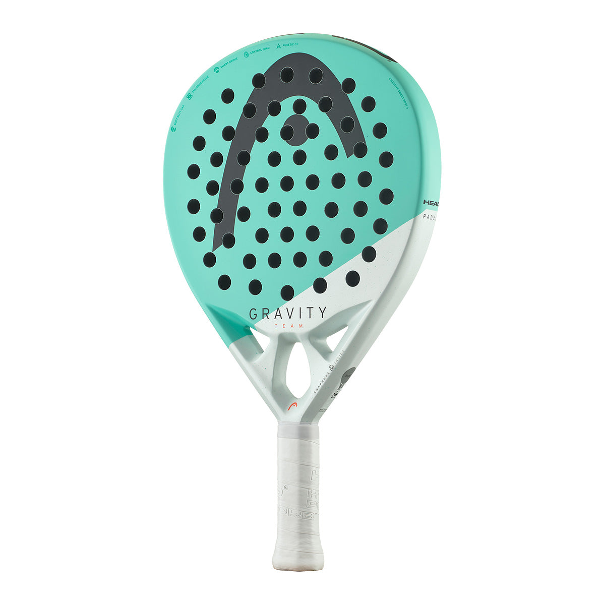 Head Gravity Team Padel Racket angled