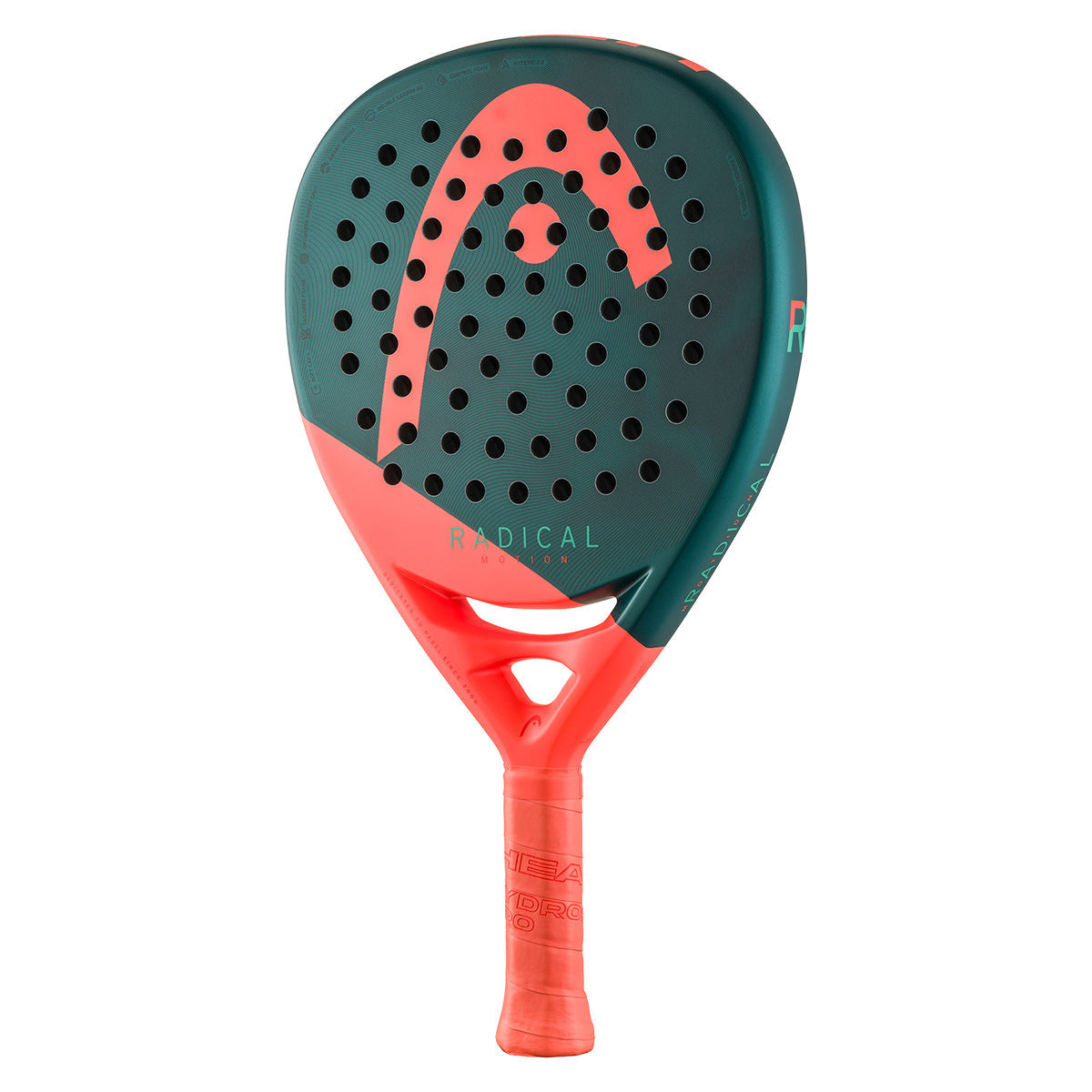 Head Radical Motion Padel Racket angled