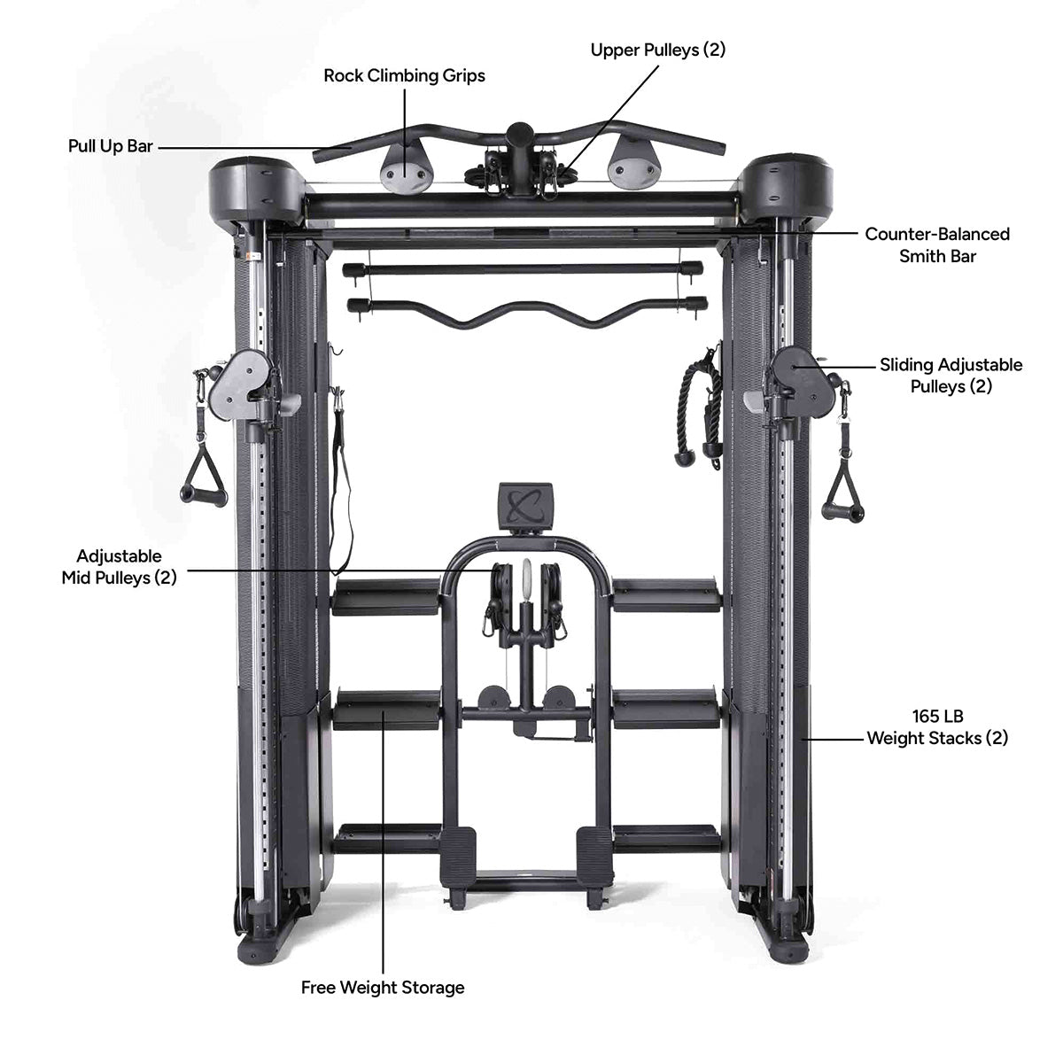 Inspire Fitness FT2 Pro Functional Trainer Package