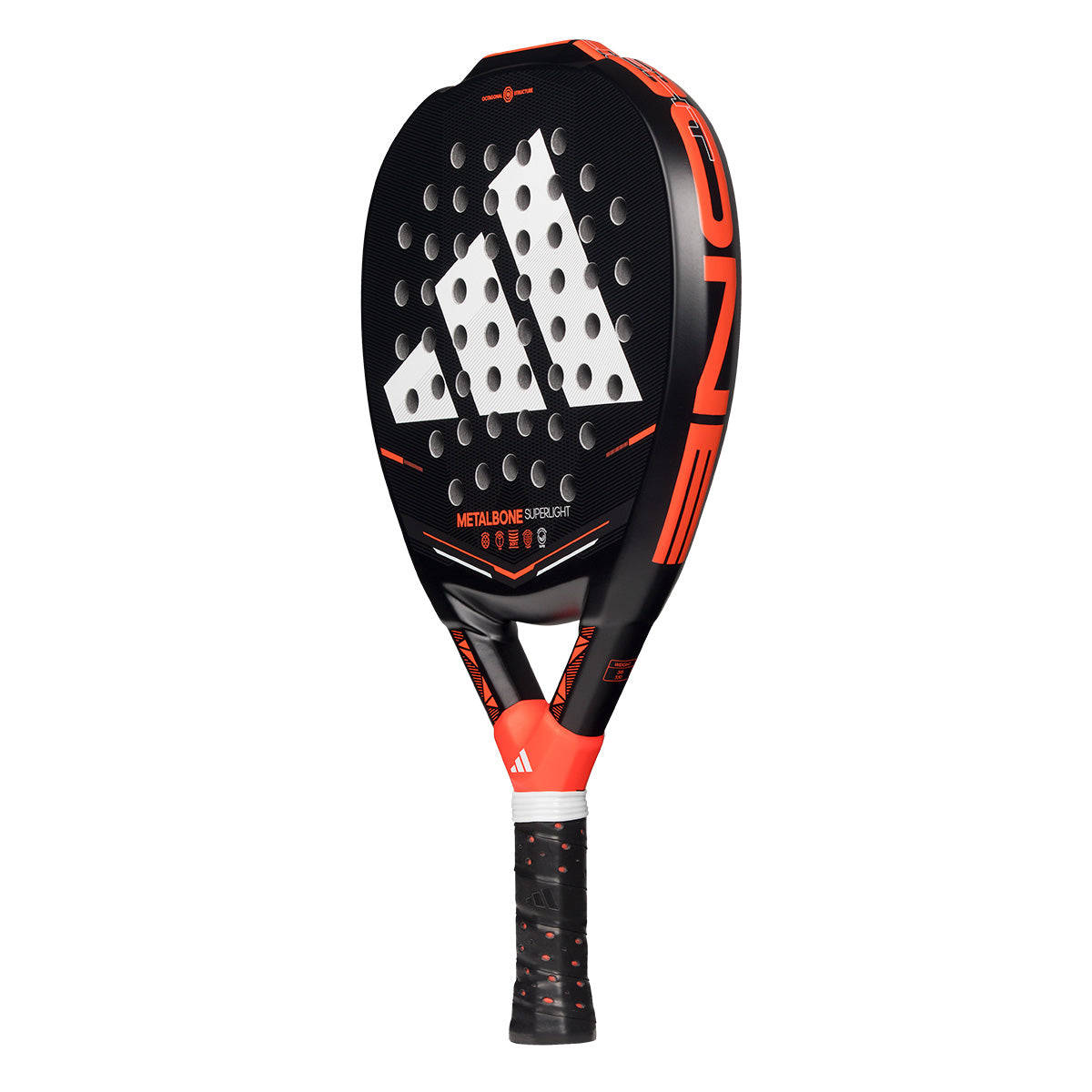 Adidas Metalbone Superlight Padel Racket Angled