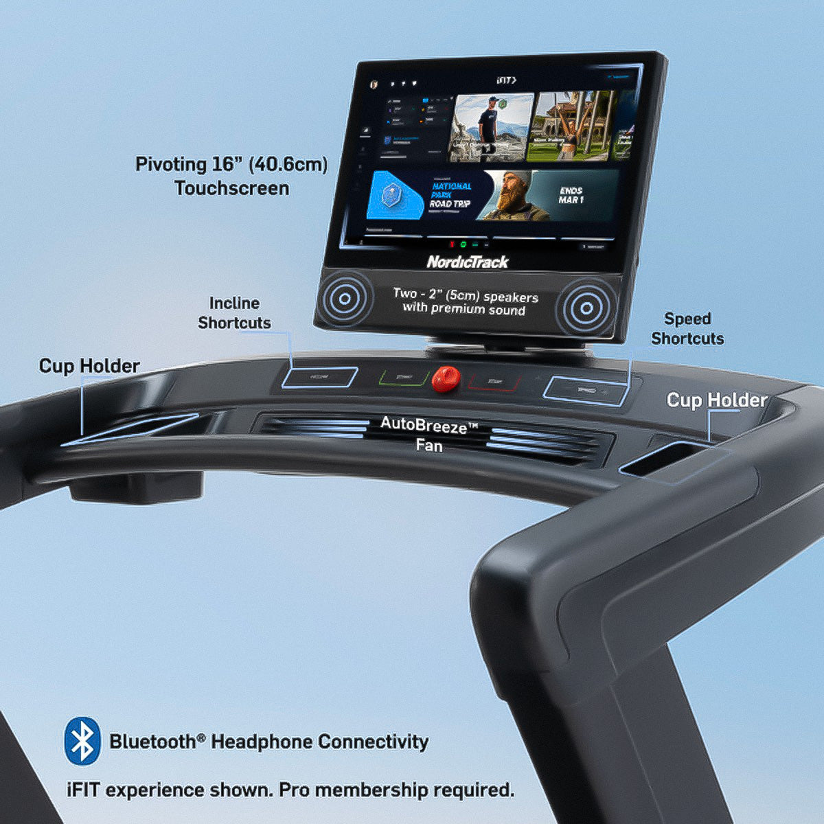 NordicTrack Commercial 1750 Folding Treadmill