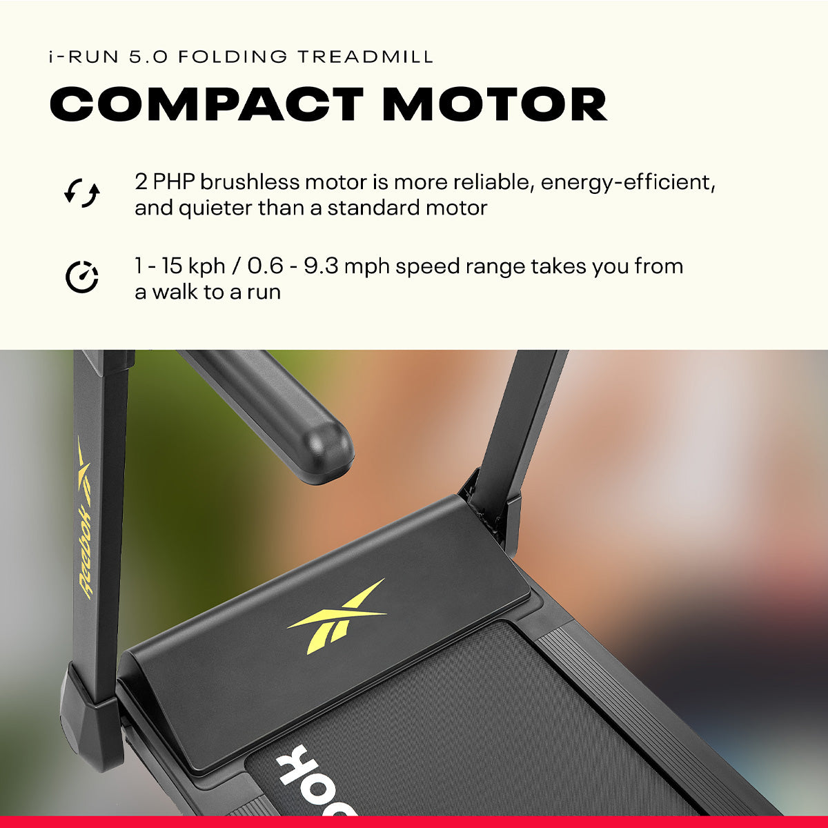 Reebok i-Run 5.0 Folding Treadmill