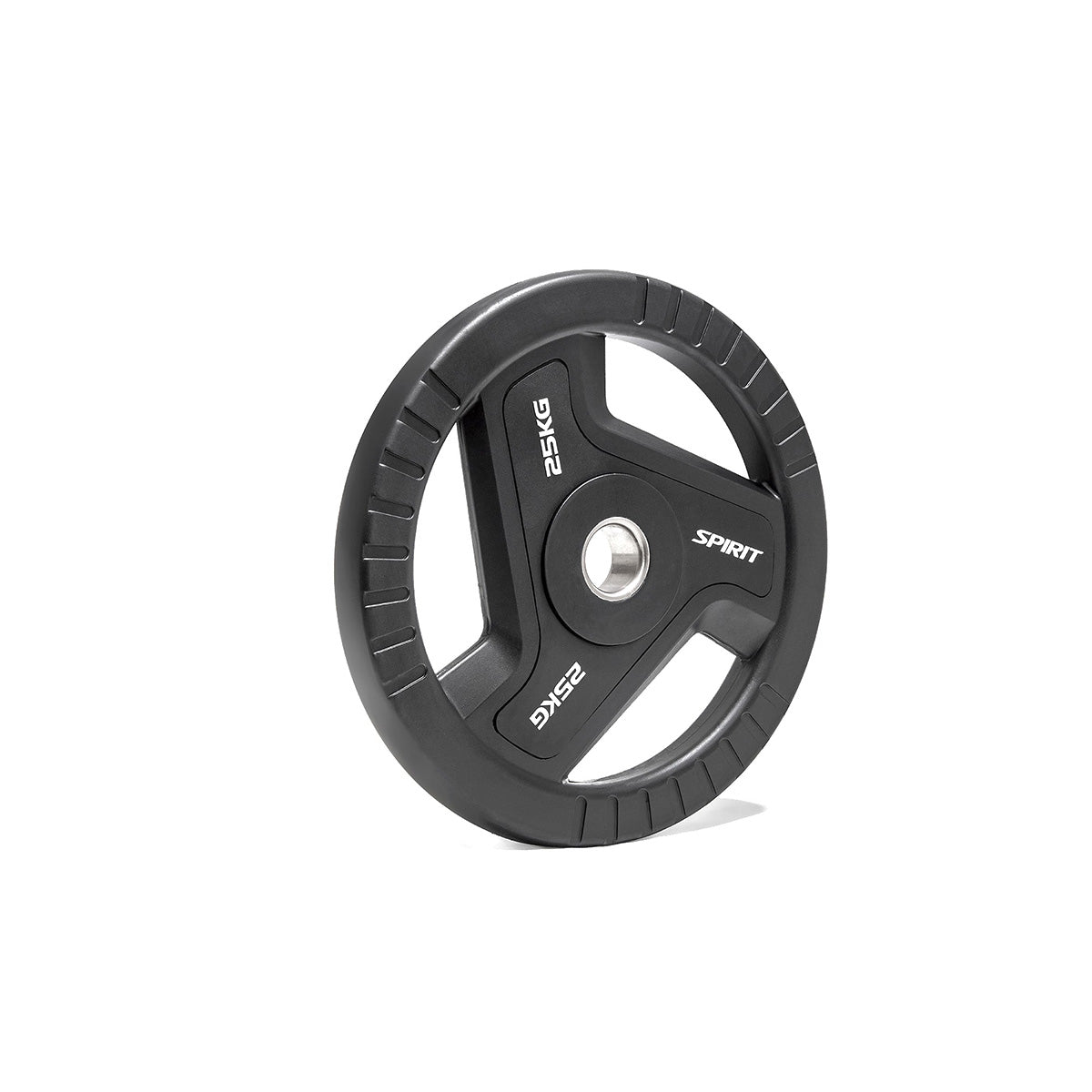 Spirit Fitness Olympic Rubber Tri Grip Weight Plates