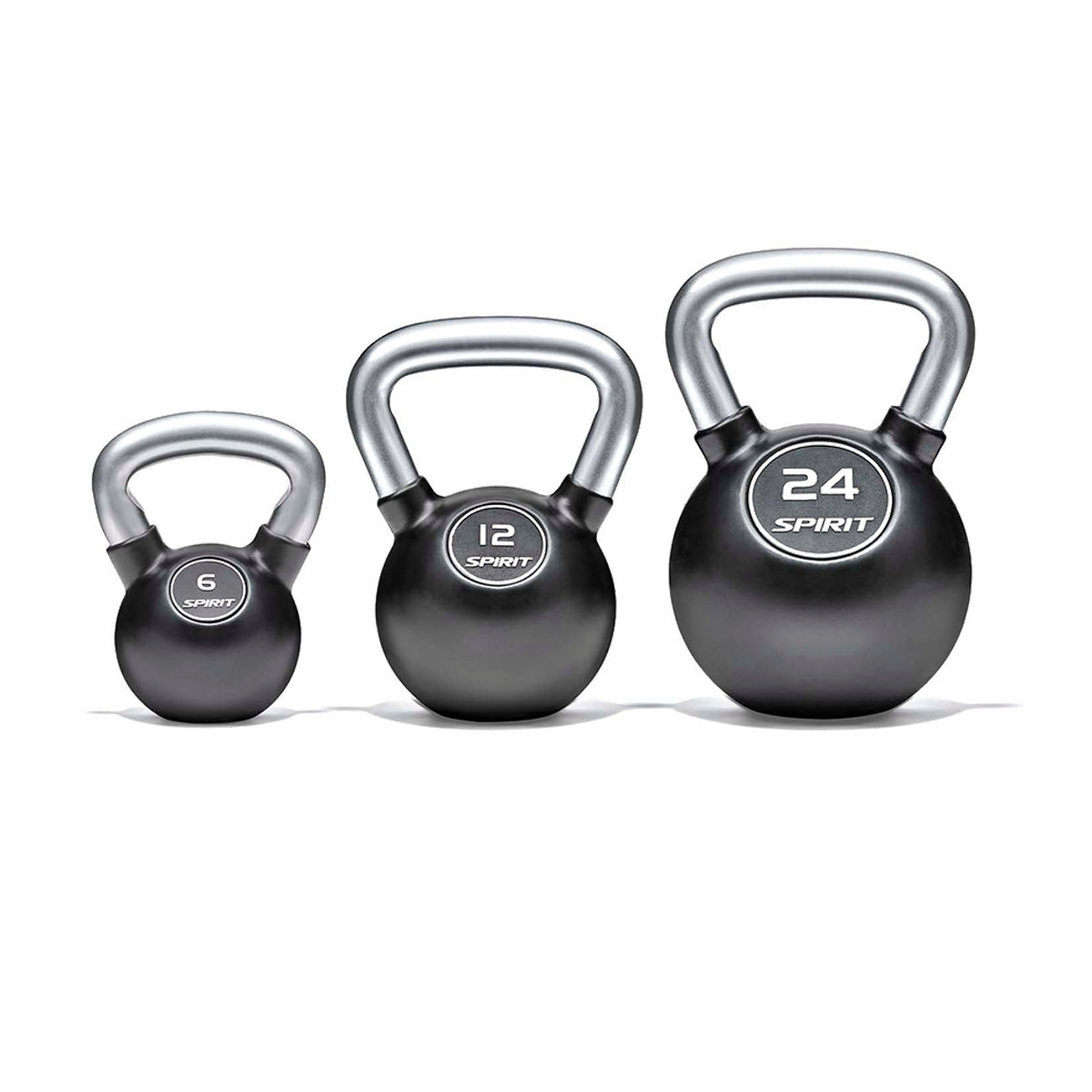 Spirit Fitness Rubber Encased Kettlebell