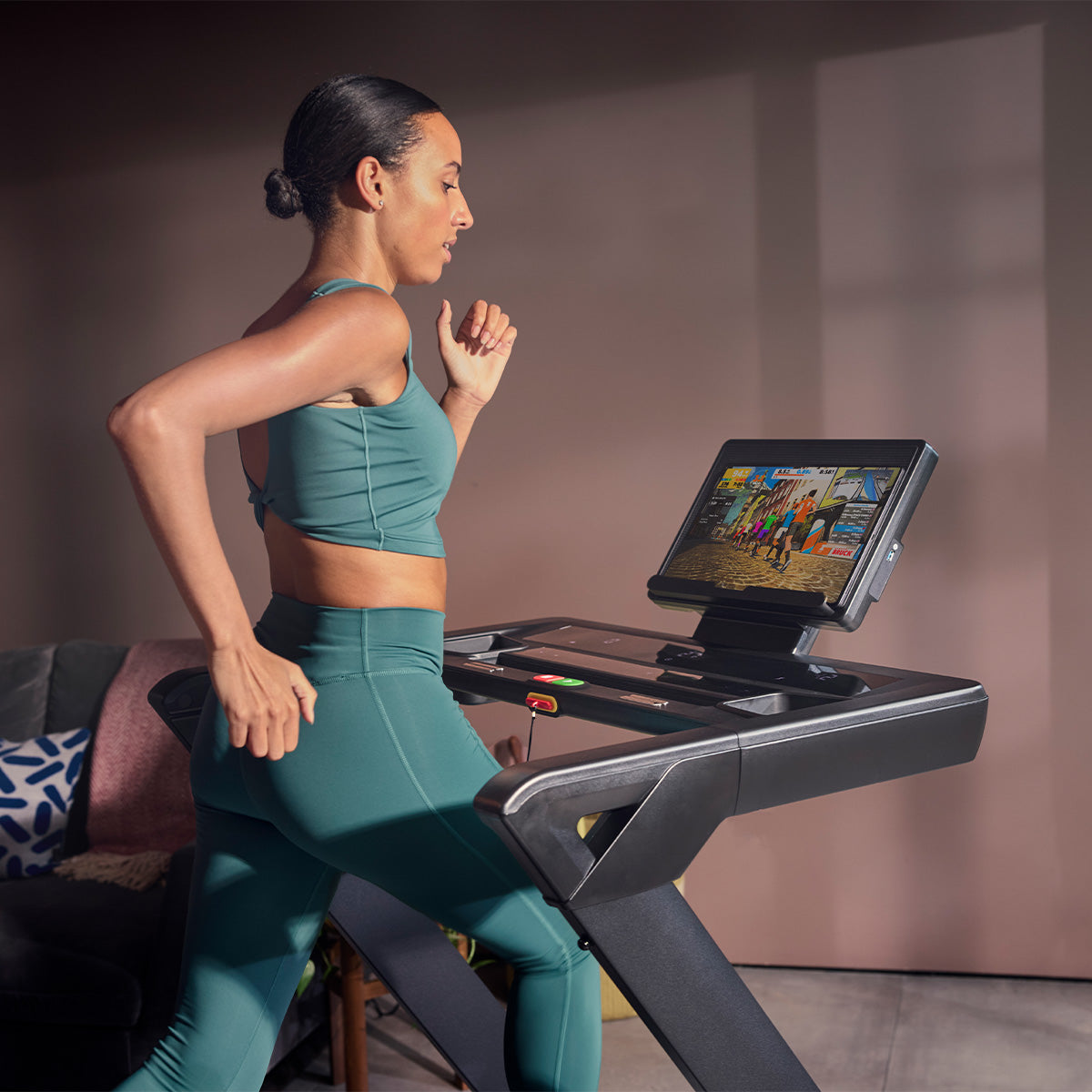 |adidas T-25 Bluetooth Folding Treadmill lifestyle3|