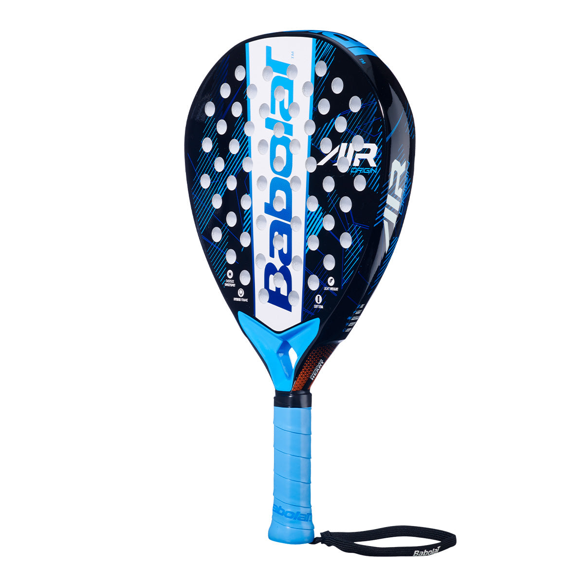 |Babolat Air Origin Padel Racket Angled|