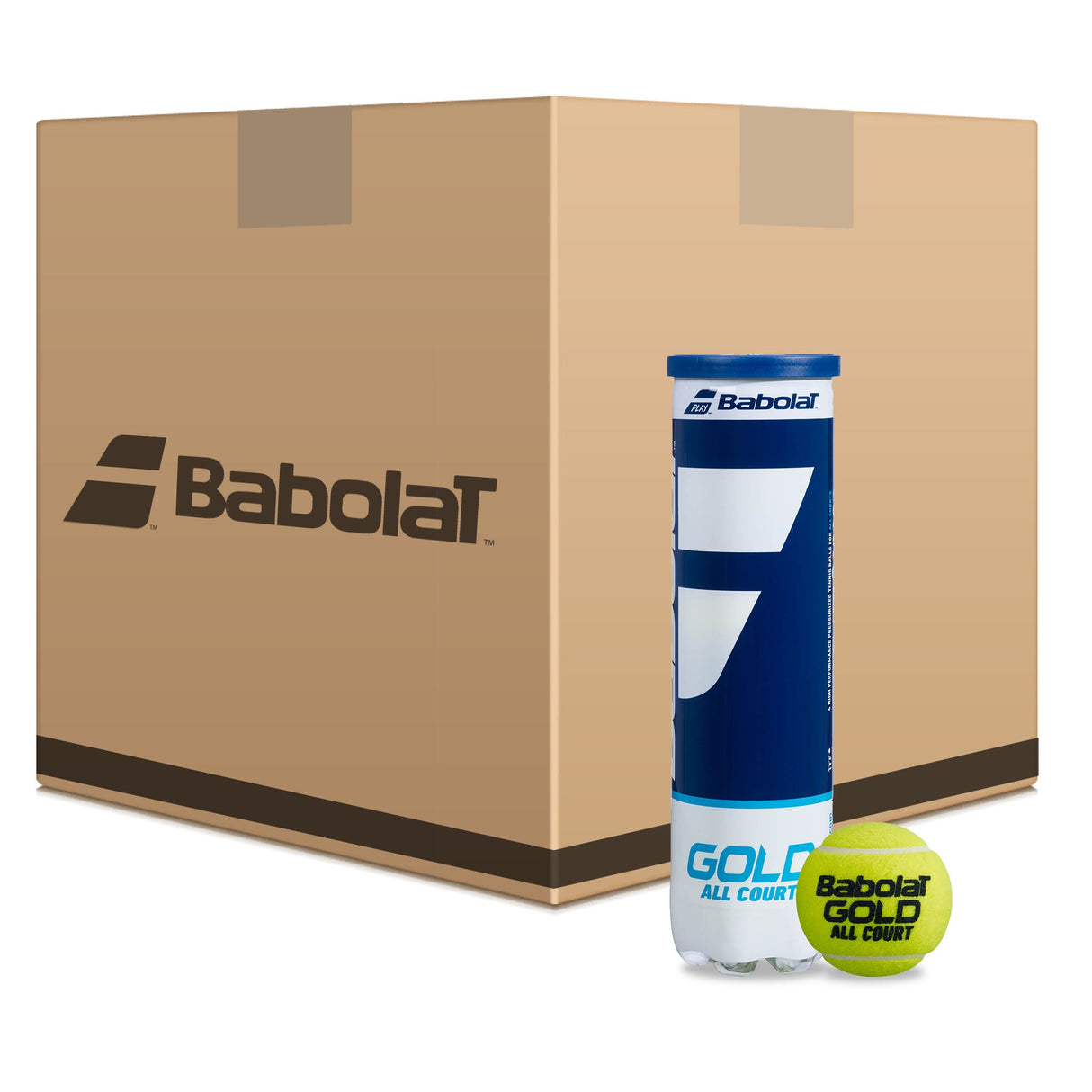 |Babolat Gold All Court Tennis Balls - Dozen|