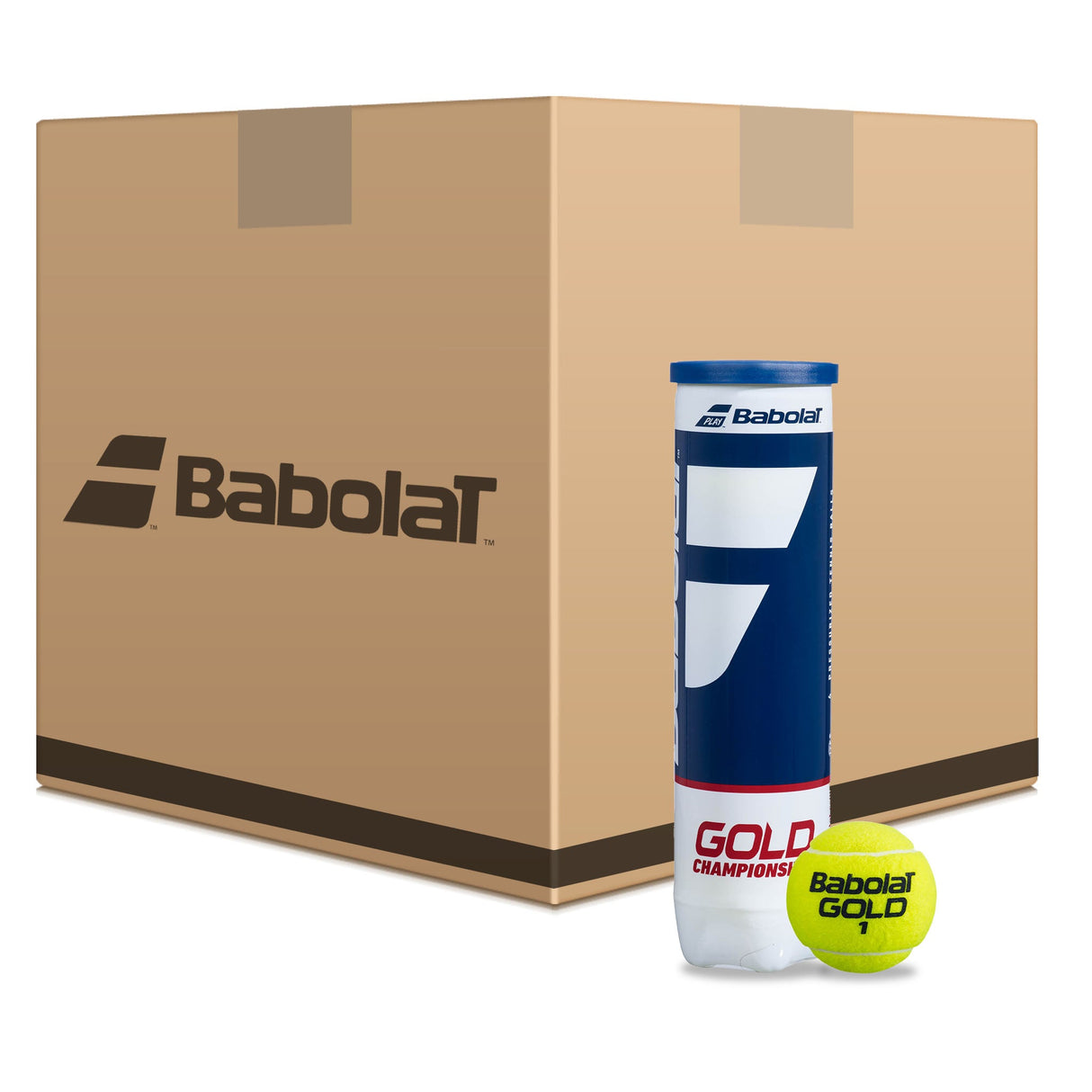 |Babolat Gold Championship Tennis Balls - Dozen|