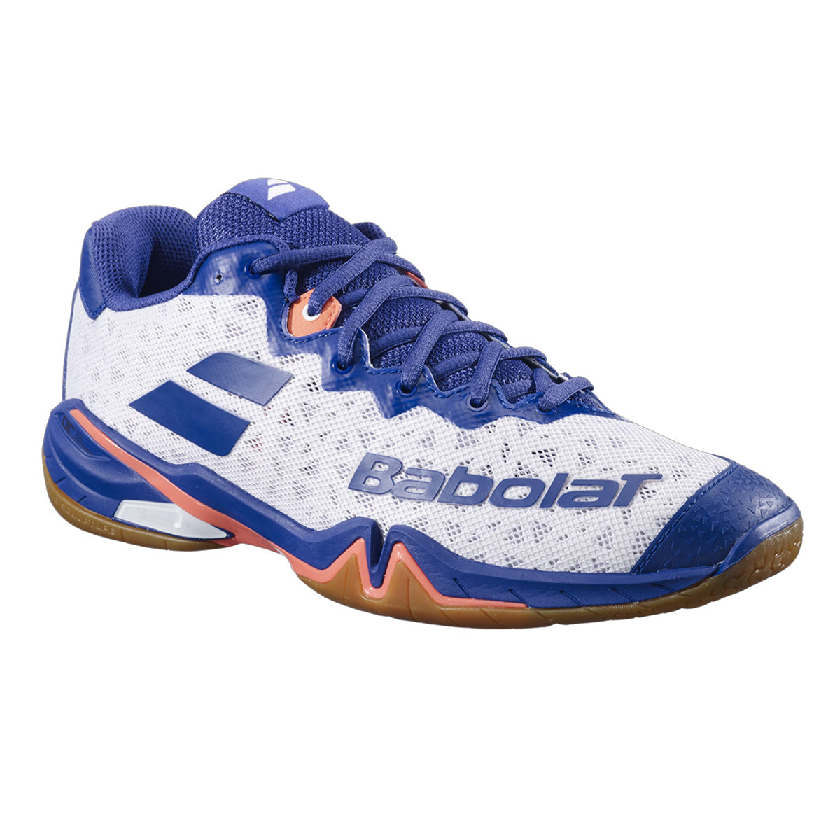 |Babolat Shadow 4 Mens Badminton Shoes Angled|