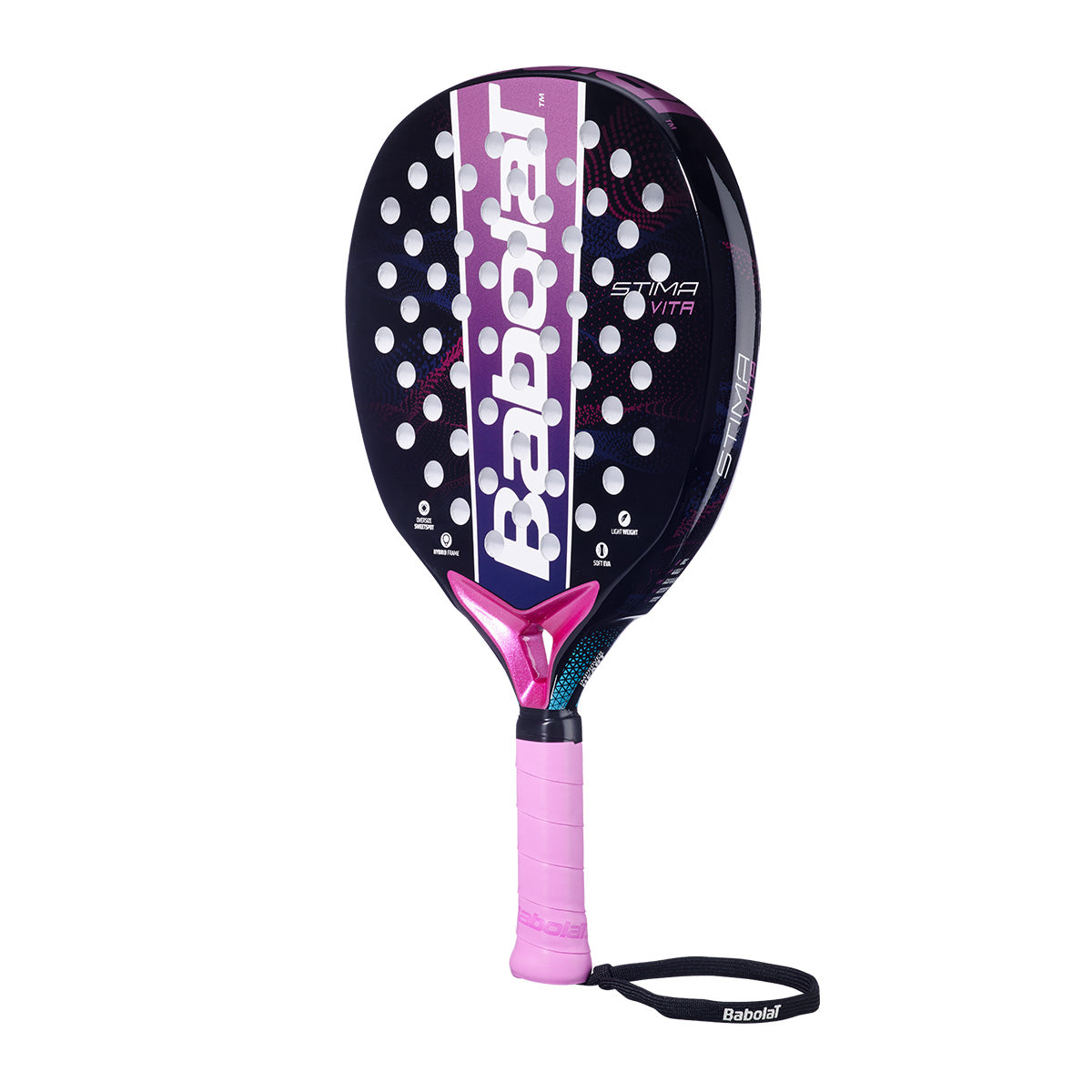 |Babolat Stima Vita Padel RacketAngled|