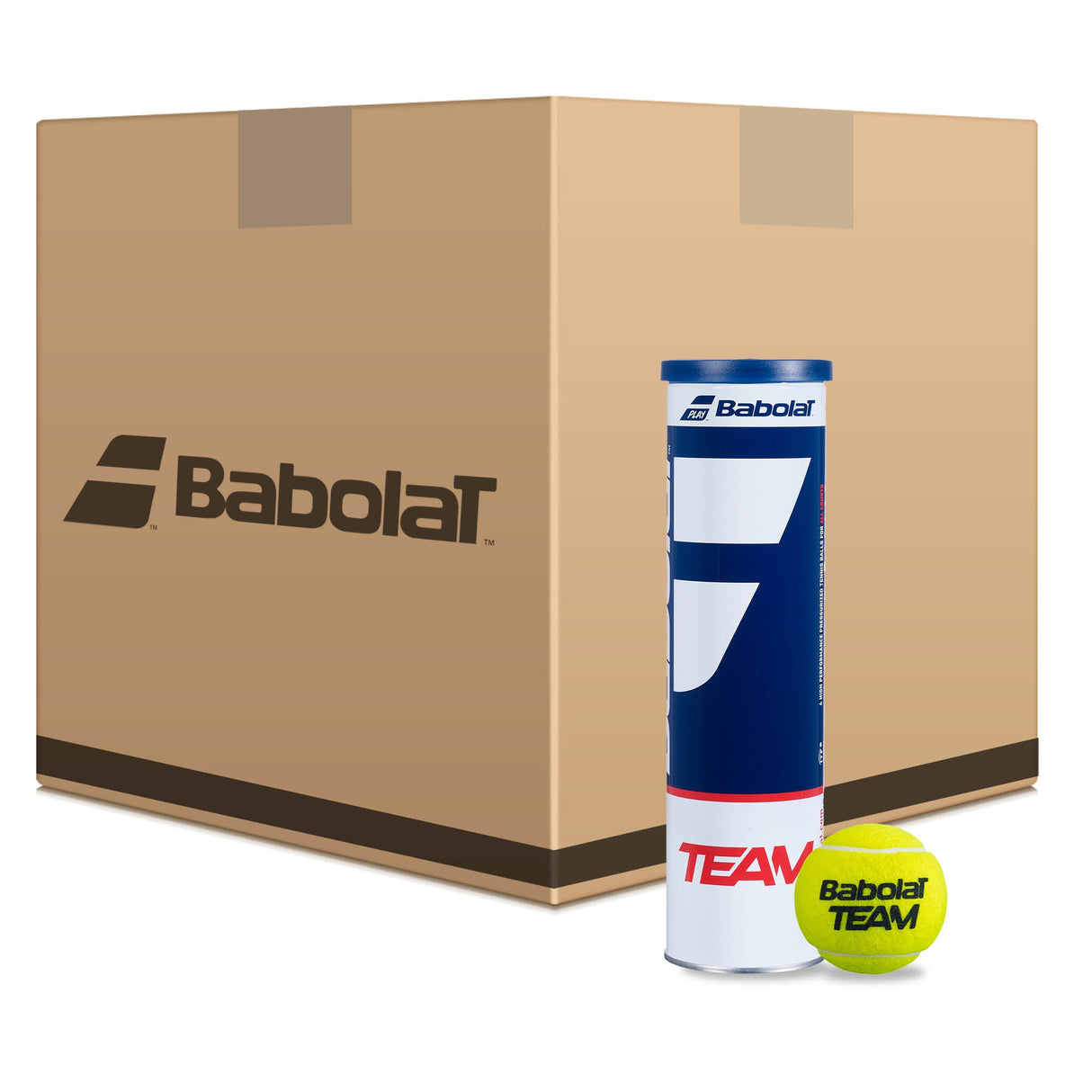 |Babolat Team Tennis Balls - Dozen|