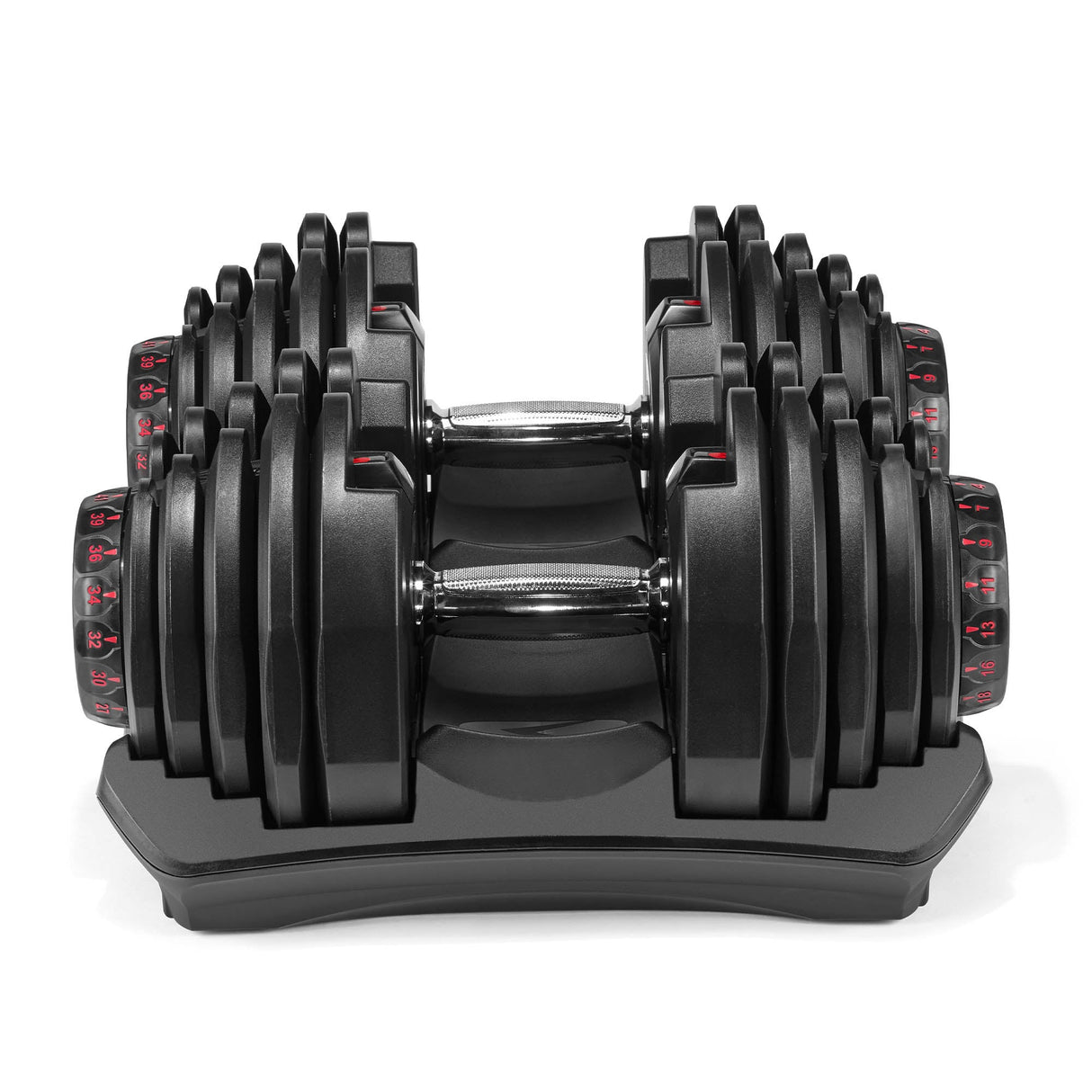 |Bowflex SelectTech 1090i Adjustable Dumbbell Set - Side|