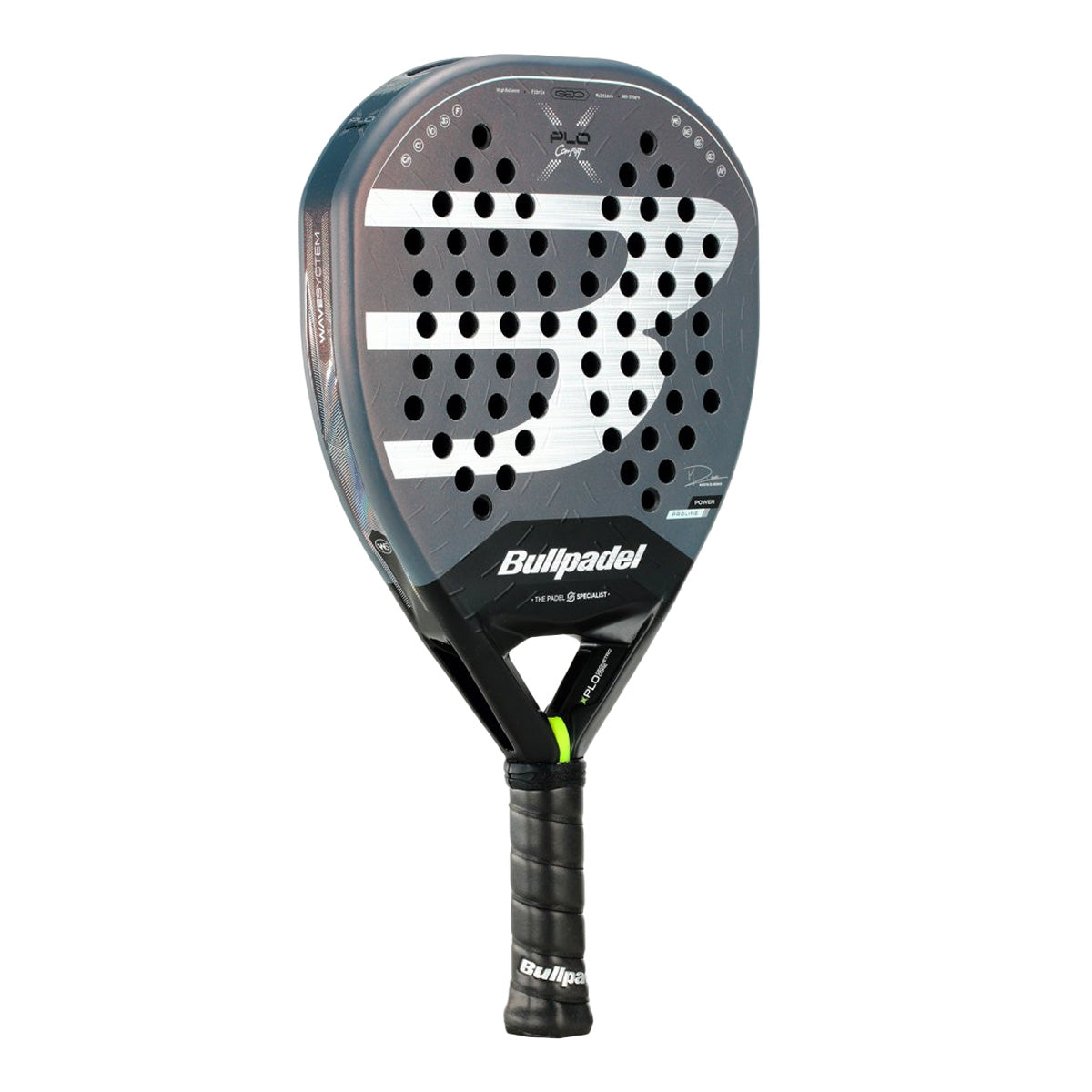 |Bullpadel XPLO CMF 26 Padel Racket Angled|