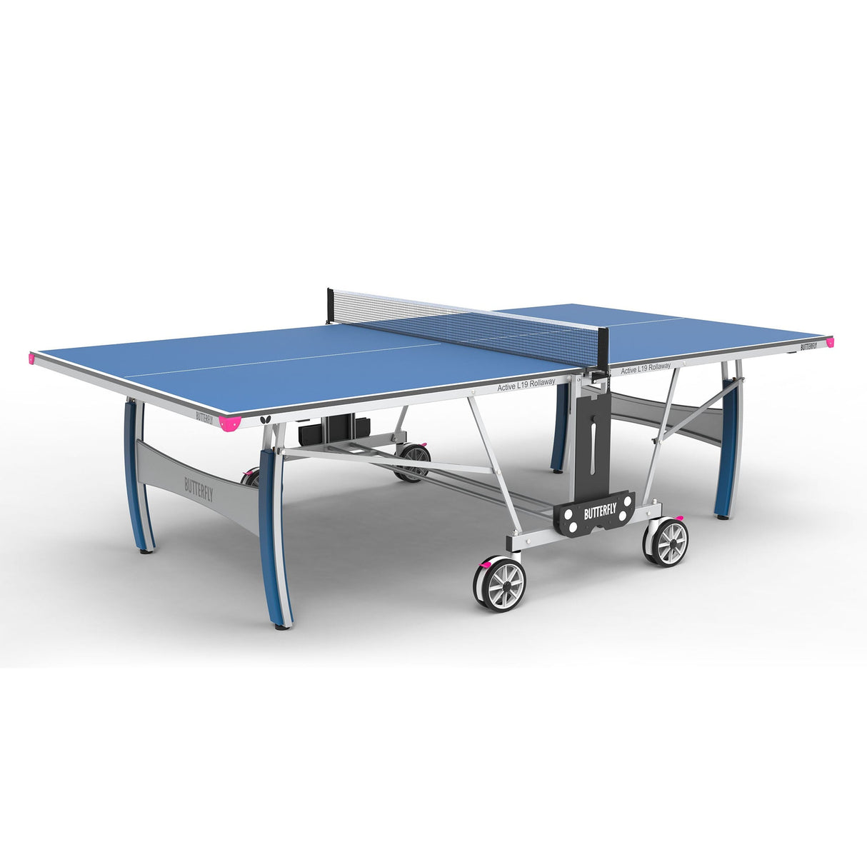 |ButterflyActiveL19RollawayTableTennisTable|