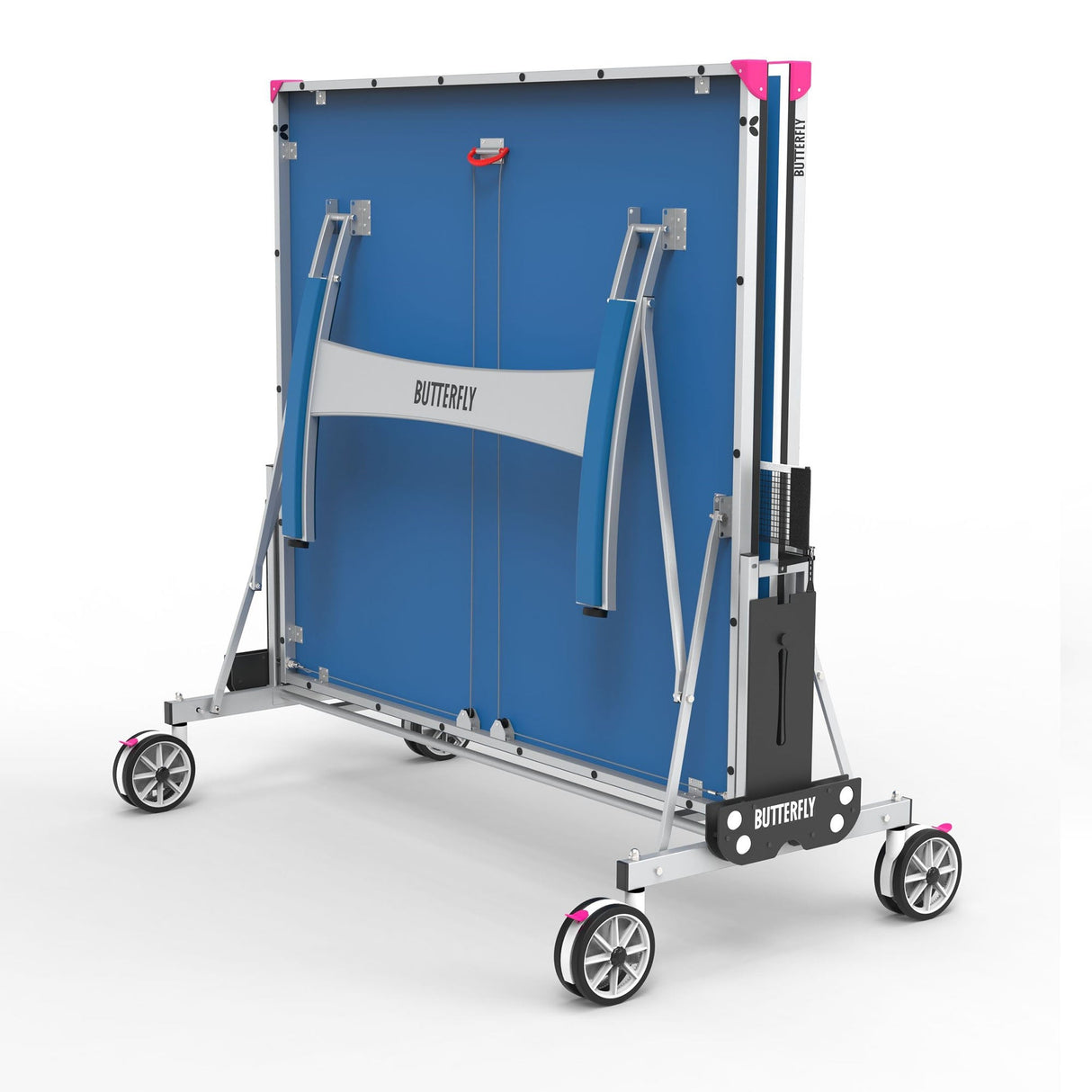 |ButterflyActiveL19RollawayTableTennisTableFolded|