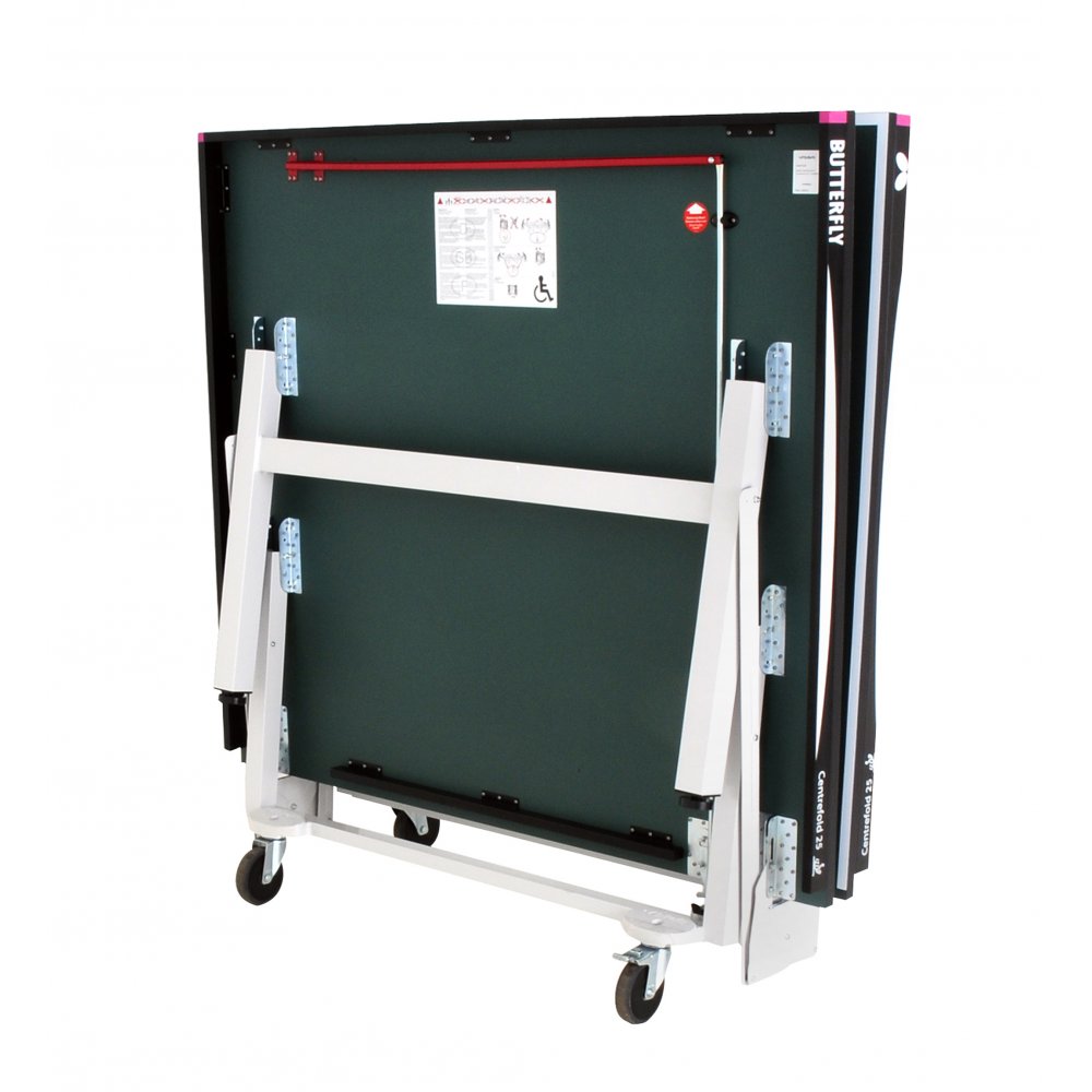 |Butterfly Centrefold 25 Rollaway Indoor Table Tennis Table-Folded|