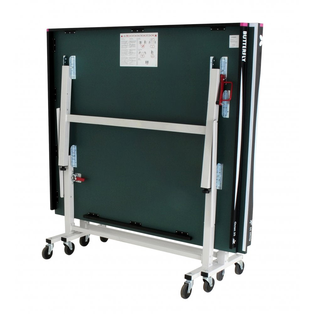 |Butterfly Octet 25 Indoor Table Tennis Table - Folded|