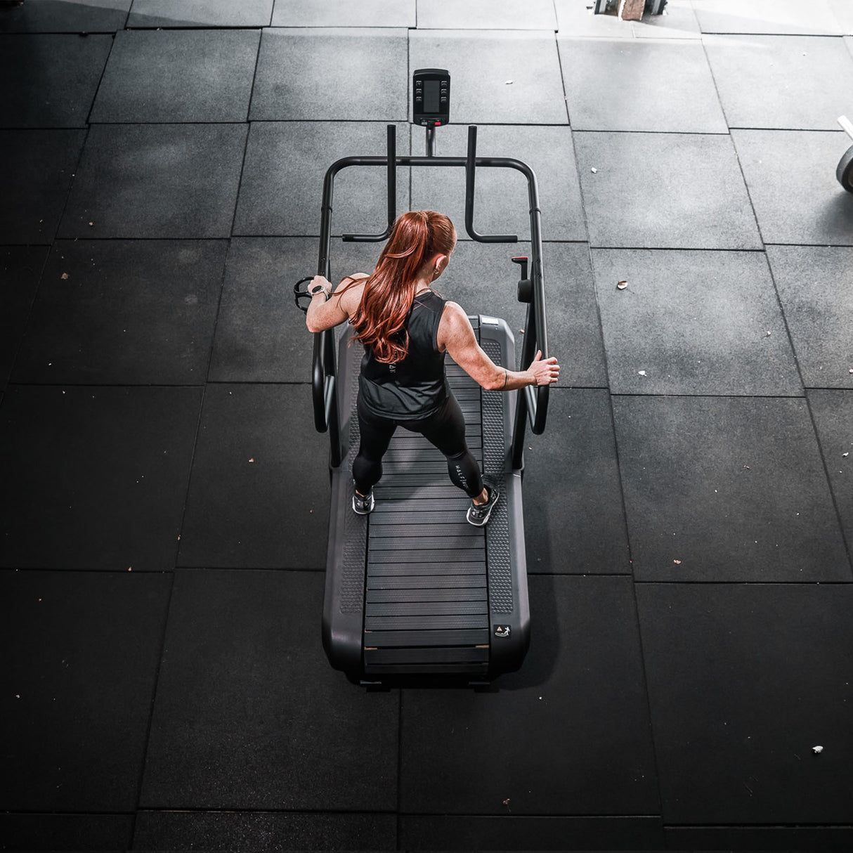 Refurbished Half Human Curved Non-Motorised Treadmill