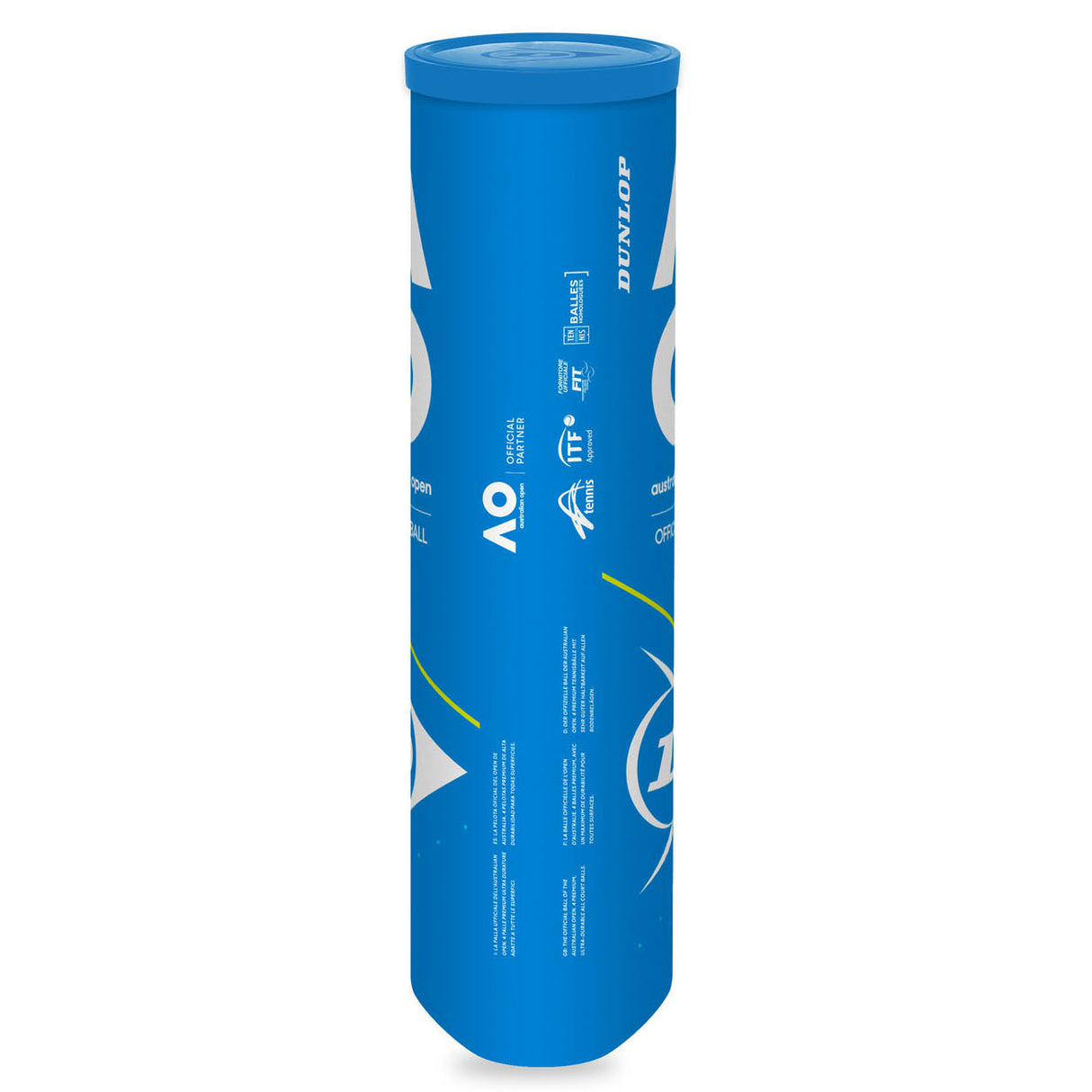 |Dunlop Austalian Open Tennis Balls - 1 dozen - Side4|