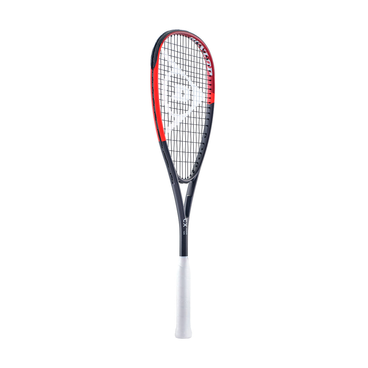 |Dunlop CX Team 125 Squash Racket Angled3|