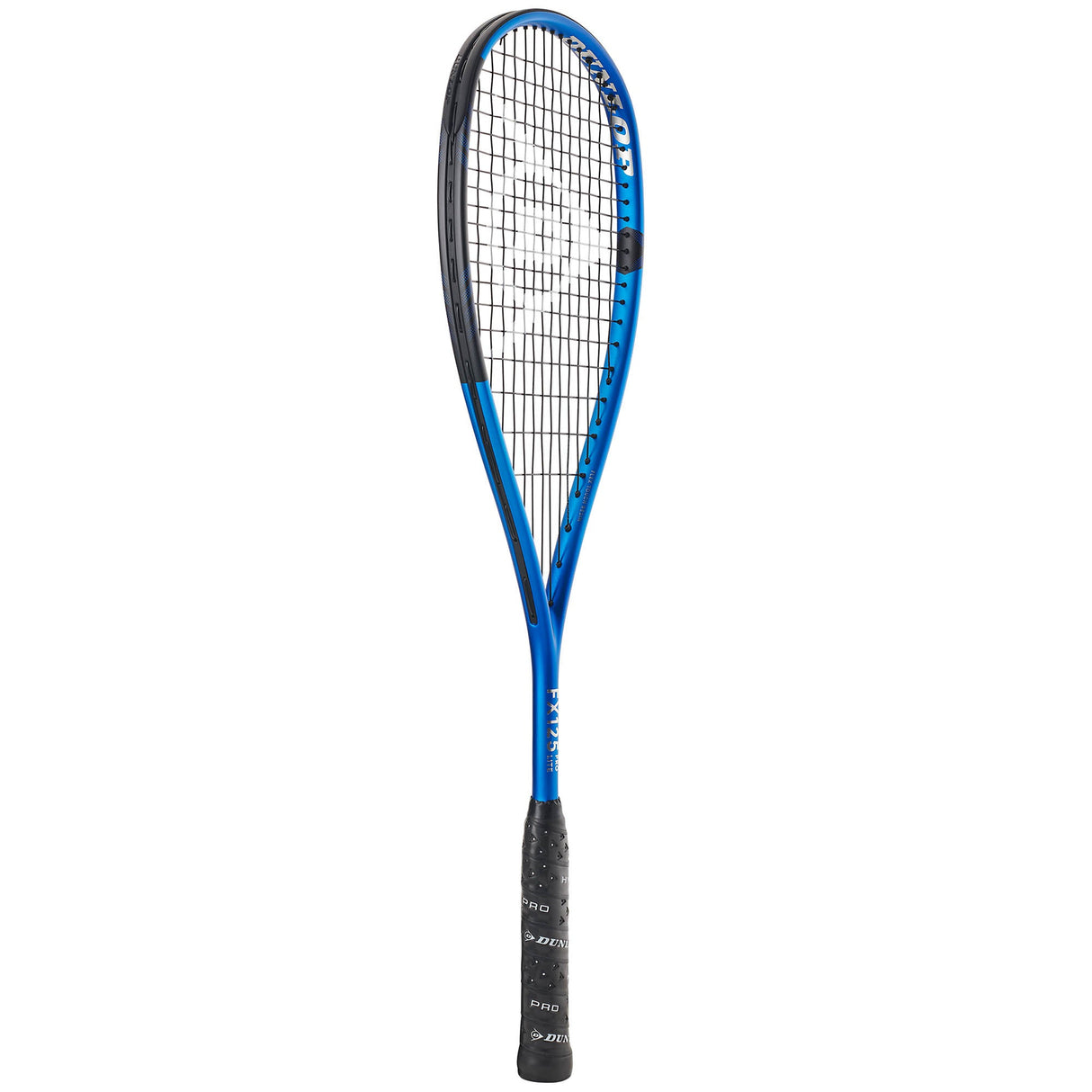 |DunlopFX125ProLiteSquashRacketAngle|
