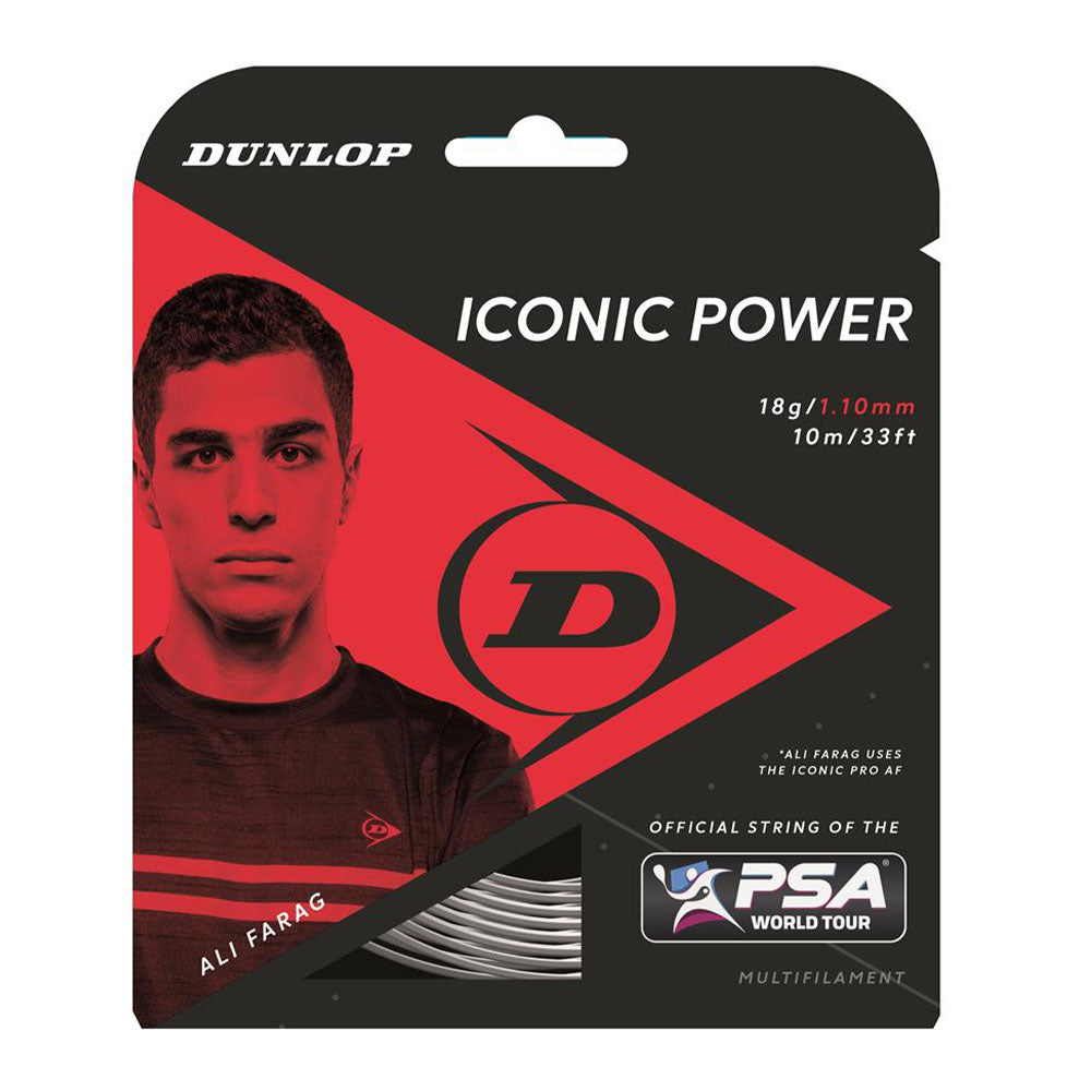 |DunlopICONICPOWER18G10MBlackSETString|