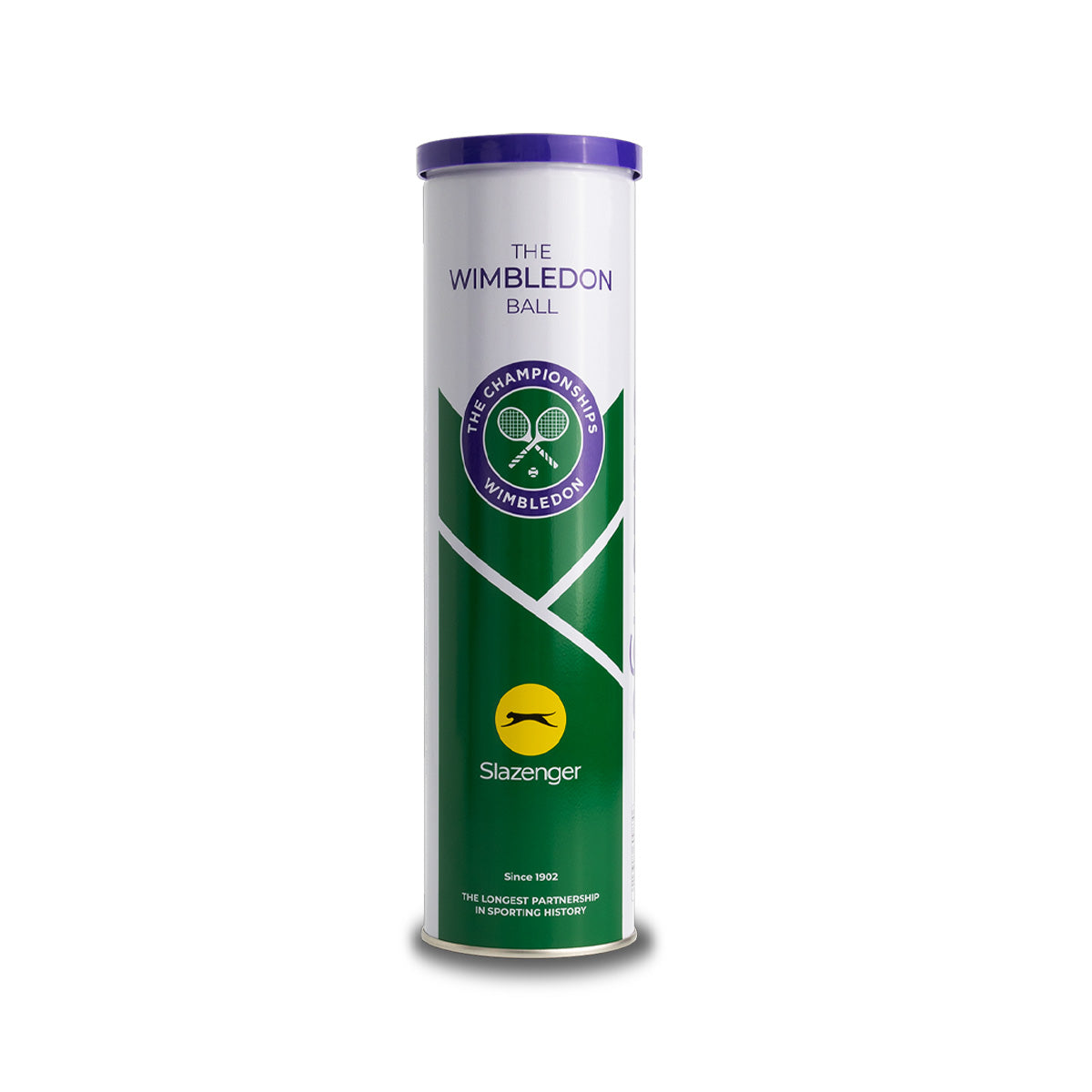 |Dunlop Slazenger Wimbledon 2025 Tube of 4 |