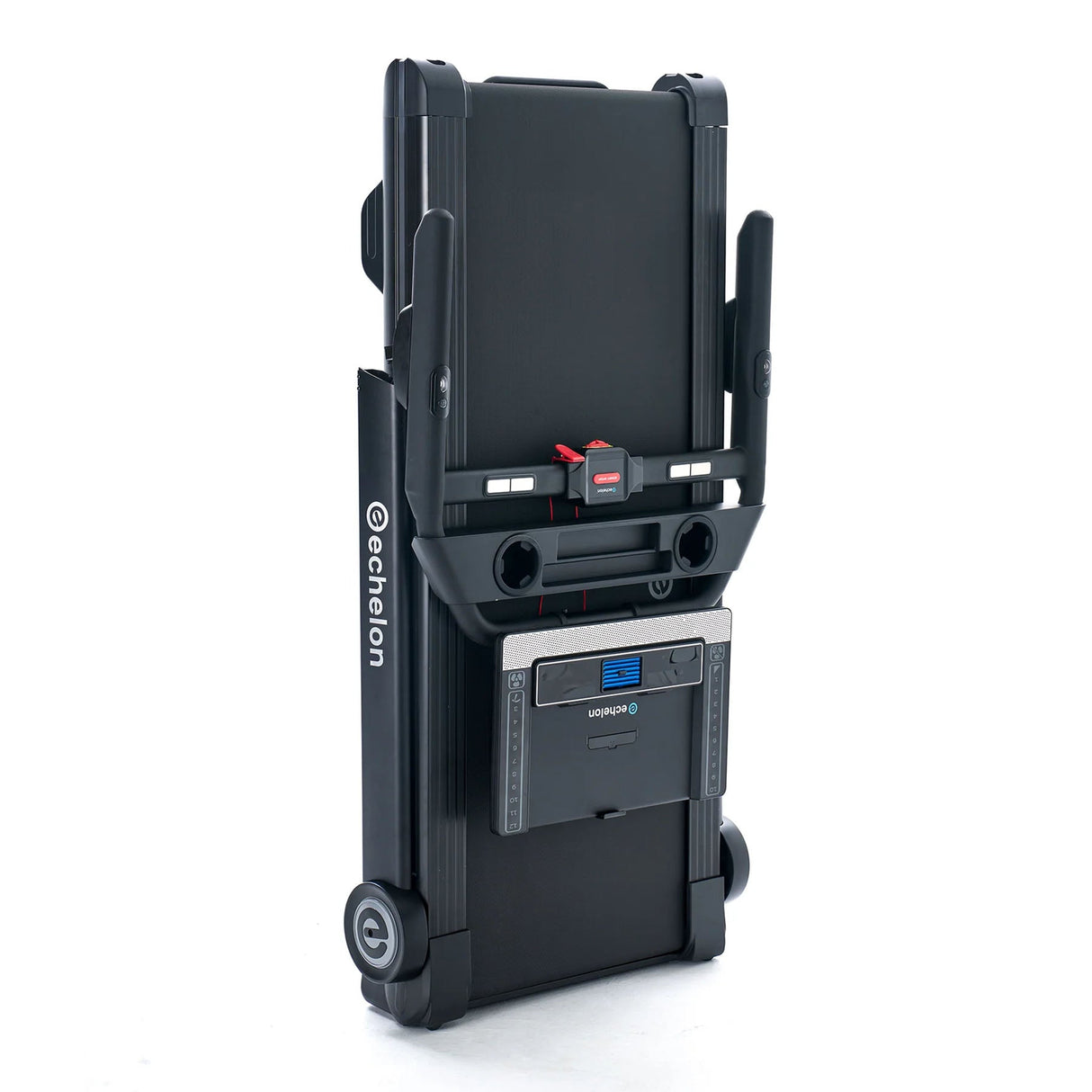 |EchelonStride6AutoFoldingTreadmillConsoleFolded|