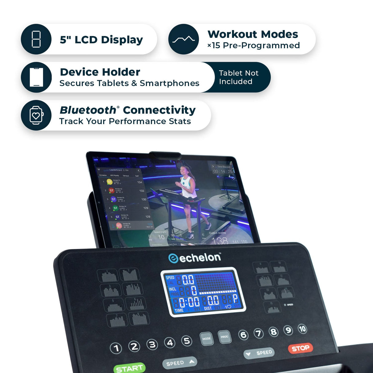 |Echelon Stride 30 Sport Treadmill Info|