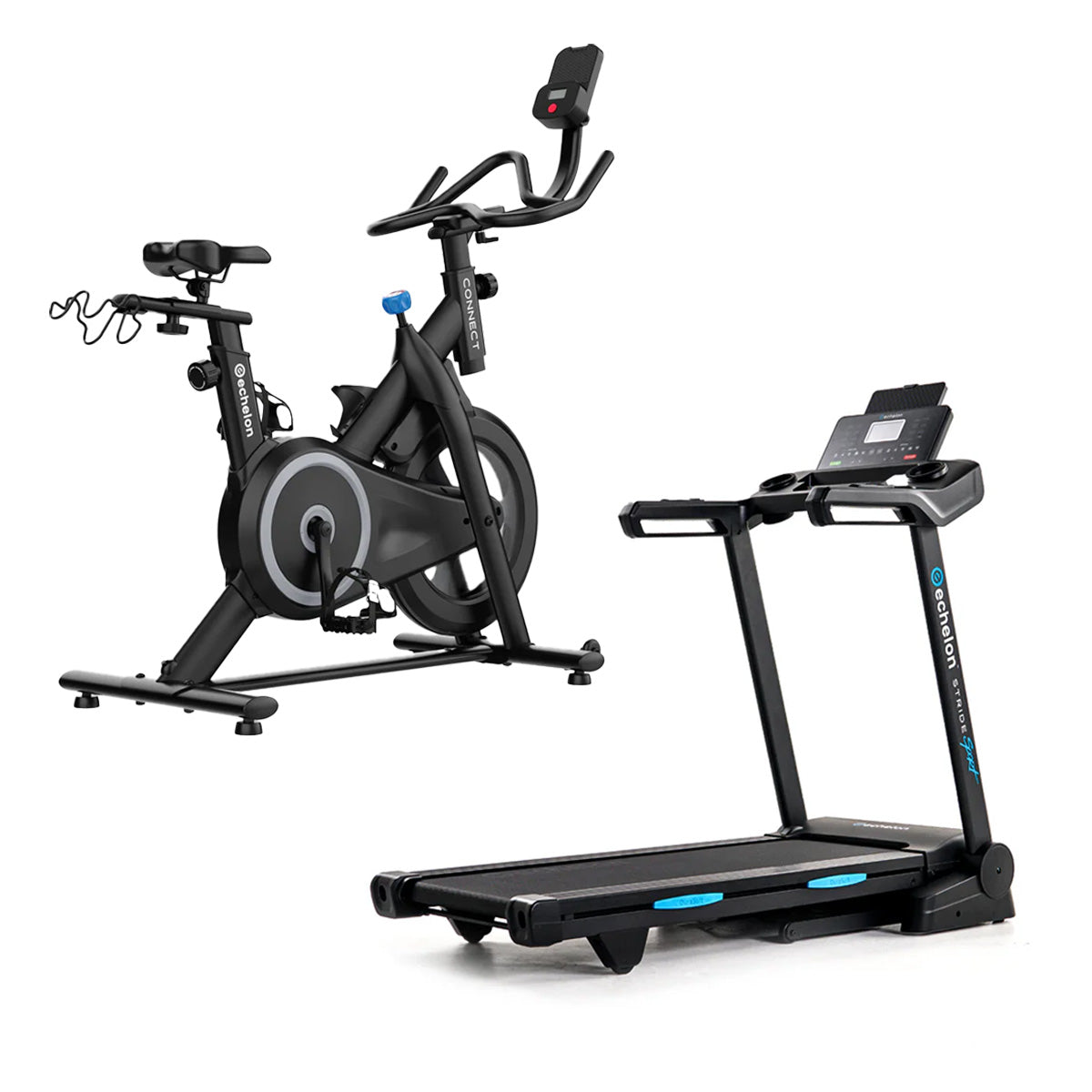|Echelon Treadmill and Exercise Bike Cardio Bundle|