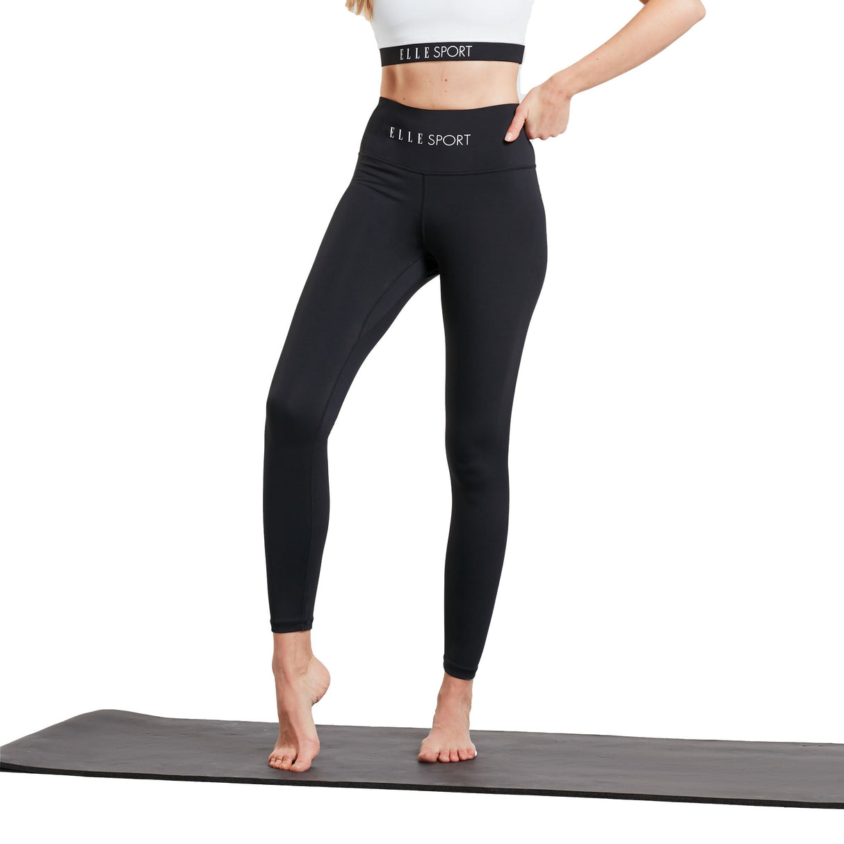 |Elle Sport Tights - Pack of 2 - Black|