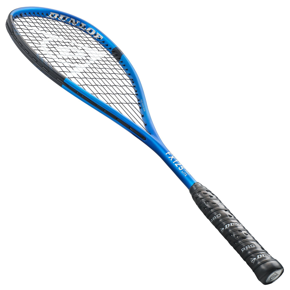 |DunlopFX125ProLiteSquashRacketSlant1|