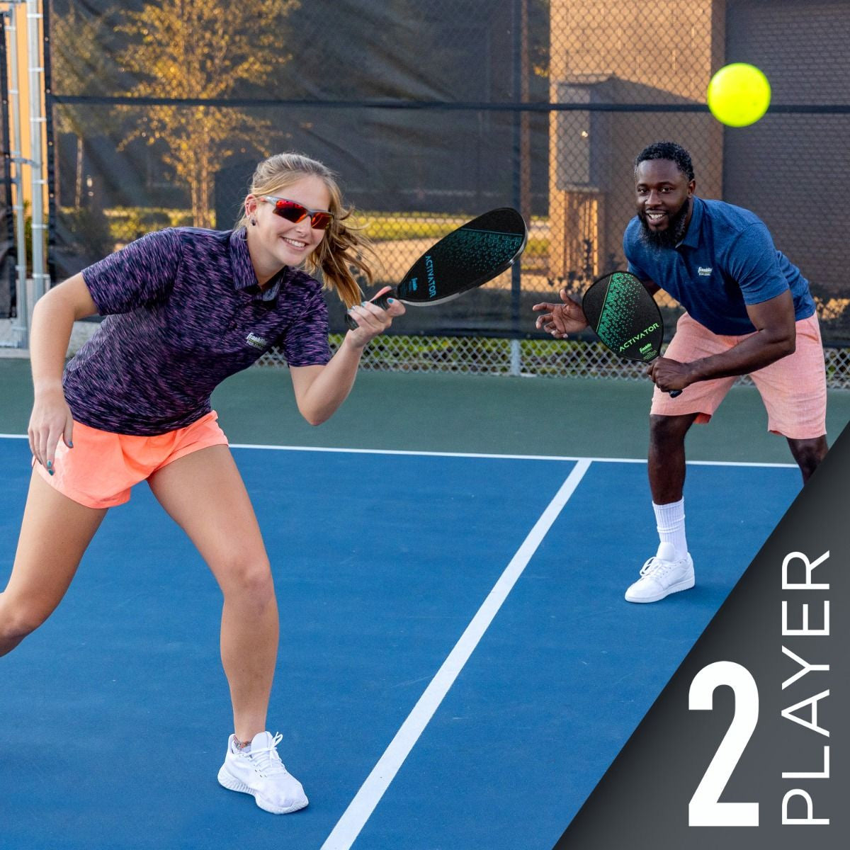 |Franklin Activator 2 Player Pickleball In Use|