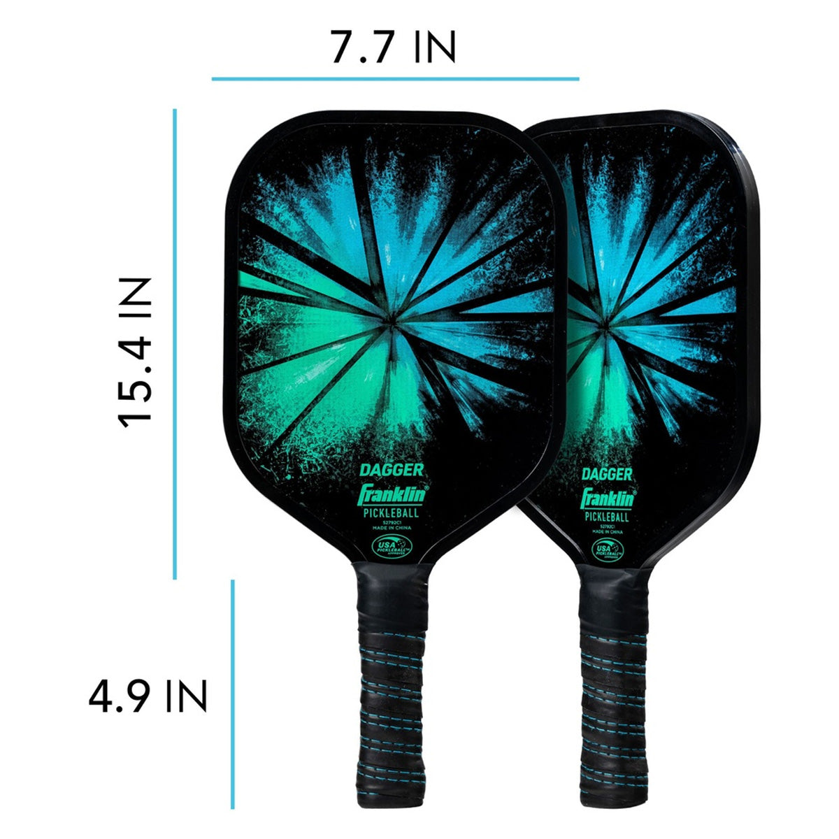 |Franklin Dagger 2 Player Pickleball Paddle and Ball Set2|