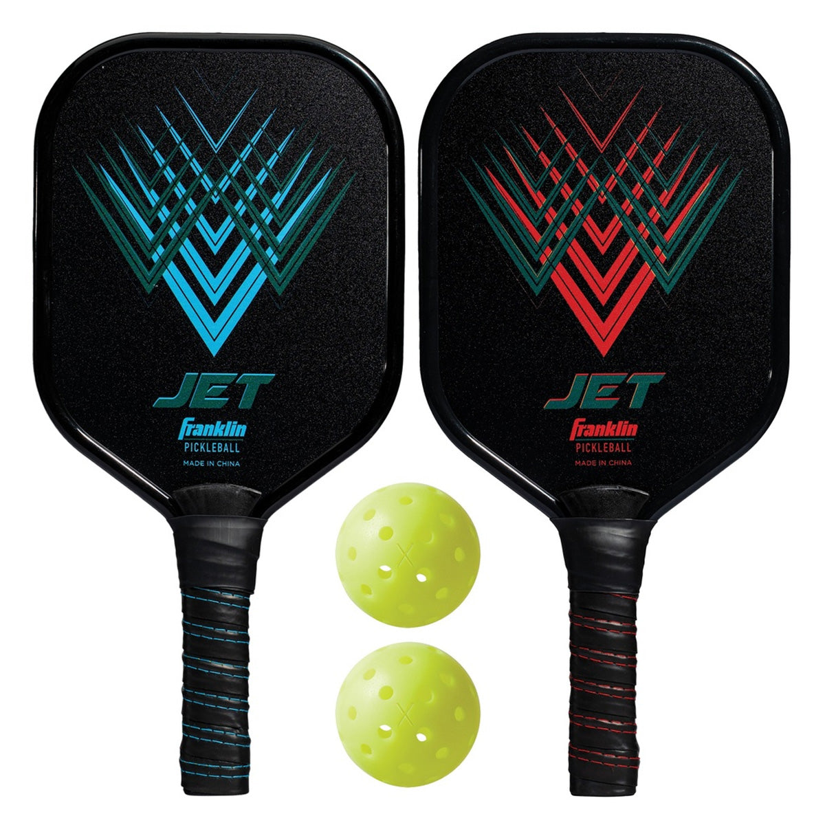 |Franklin Jet 2 Player Pickleball Paddle and Ball Set|