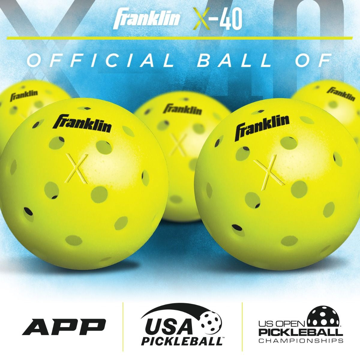 |Franklin Outdoor X-40 Outdoor Pickleball Ball Info8|