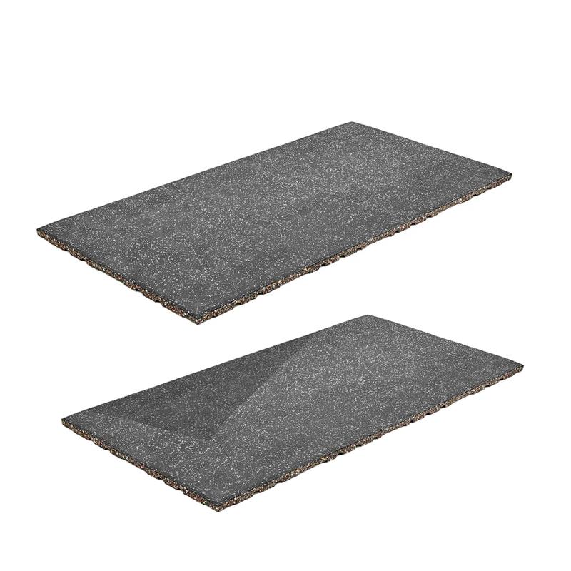 |Half Human 20mm High Impact Gym Flooring Tile - Pair|