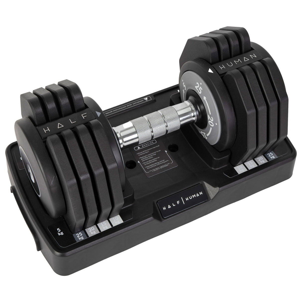 |HalfHumanFIDWeightBenchand 25kgAdjustableDumbbellsPowerSet10|