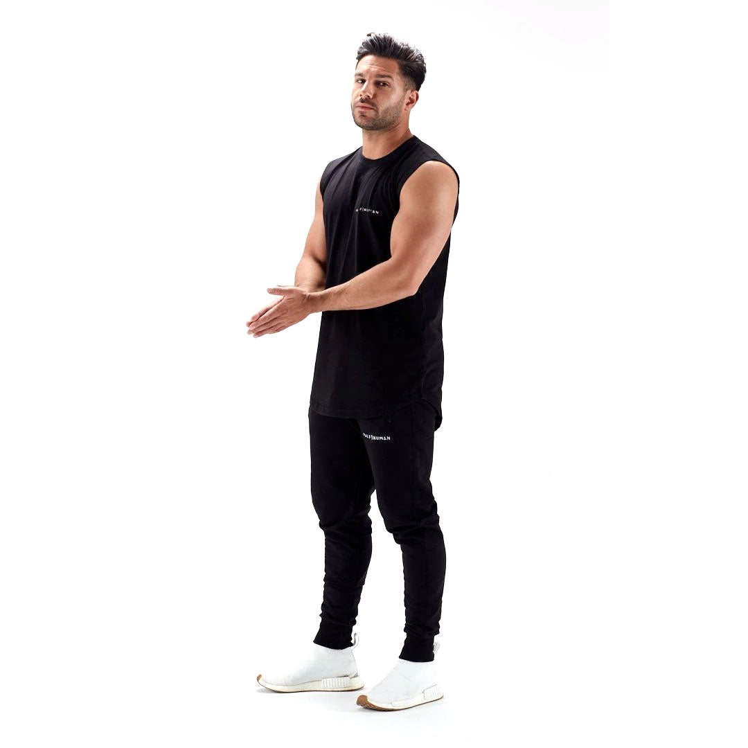 |Half Human Mens Sleeveless T-Shirt - 4|